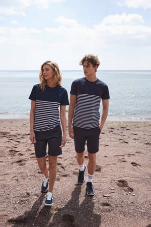 Short sleeved breton t-shirt