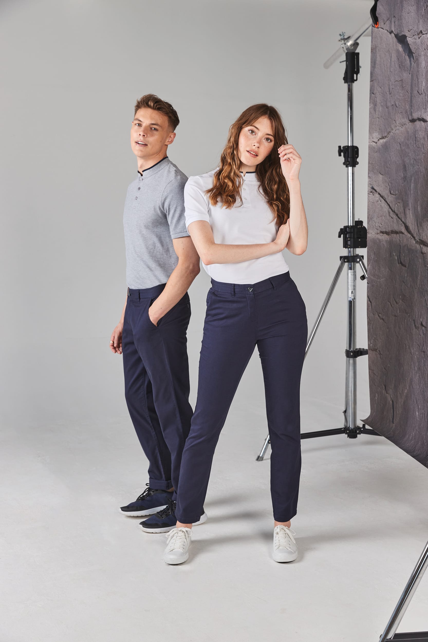 Ladies stretch chino trousers best sale