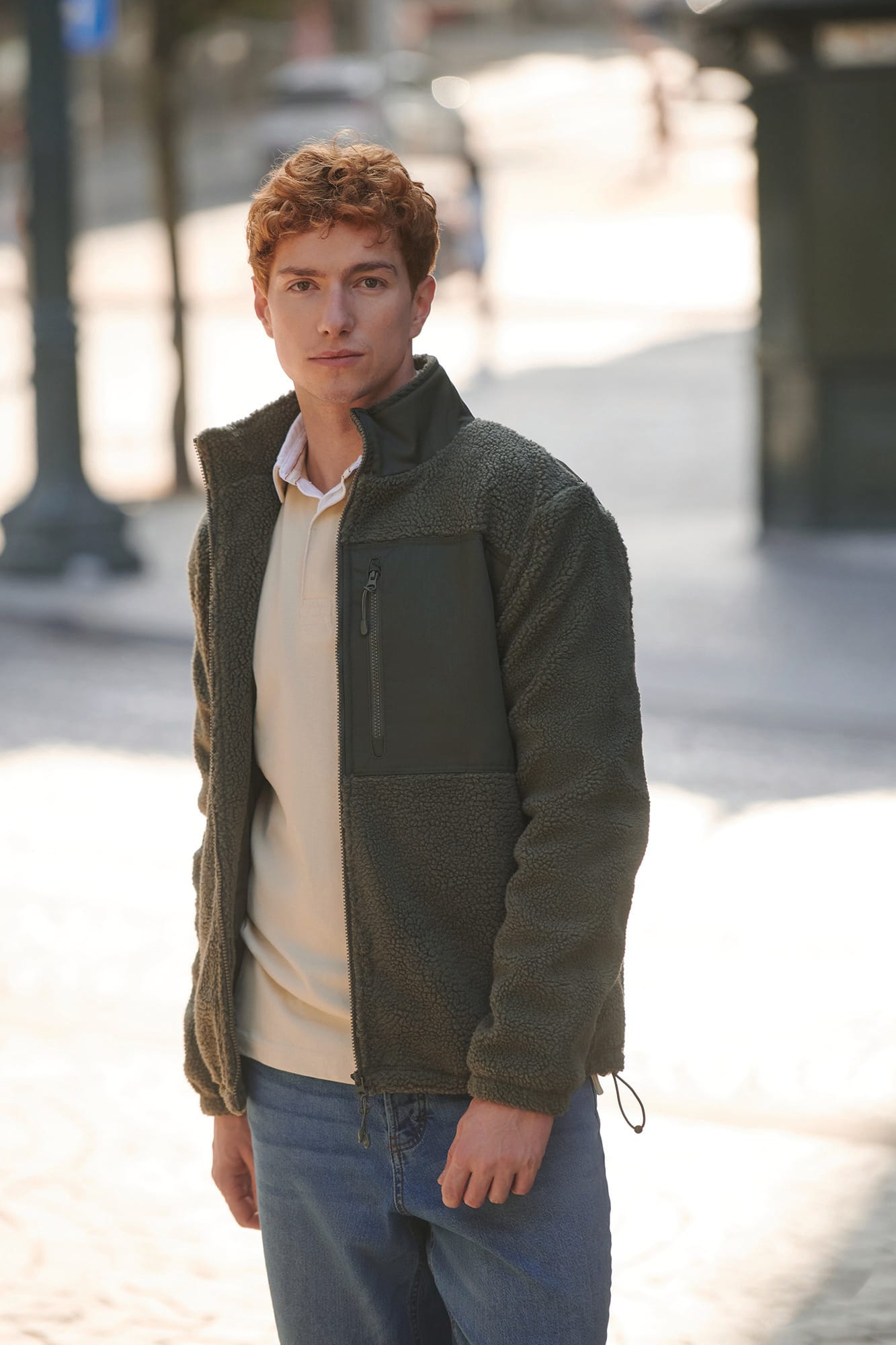 Polaire sherpa recyclée - Image 5