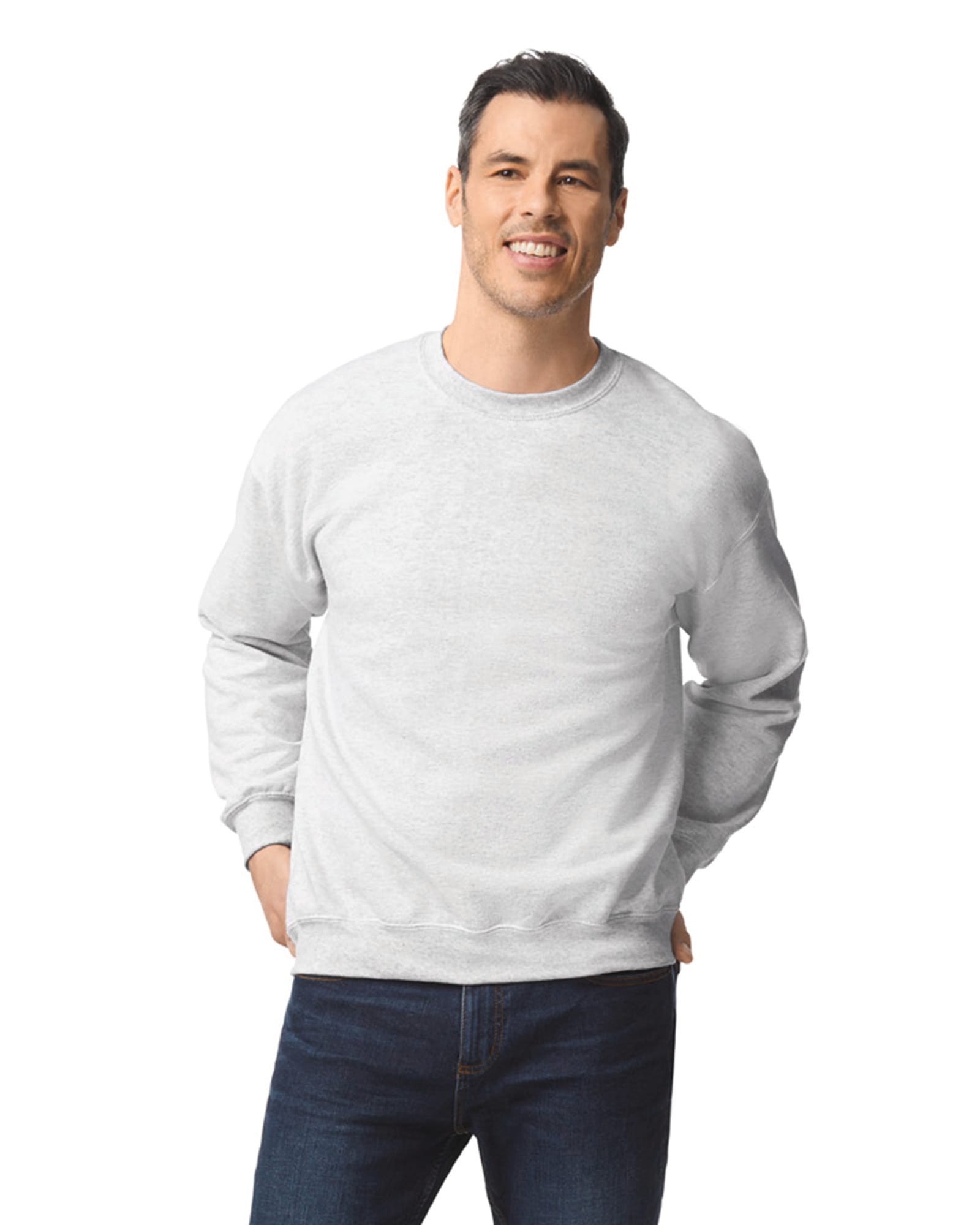 Sweatshirt com decote redondo Dryblend®
