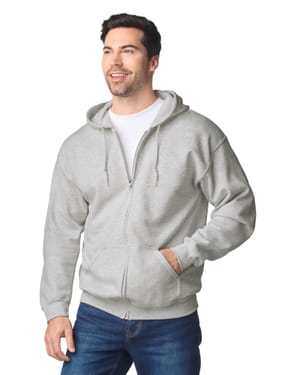 Heavy Blend™ Adult Sweatvest met capuchon