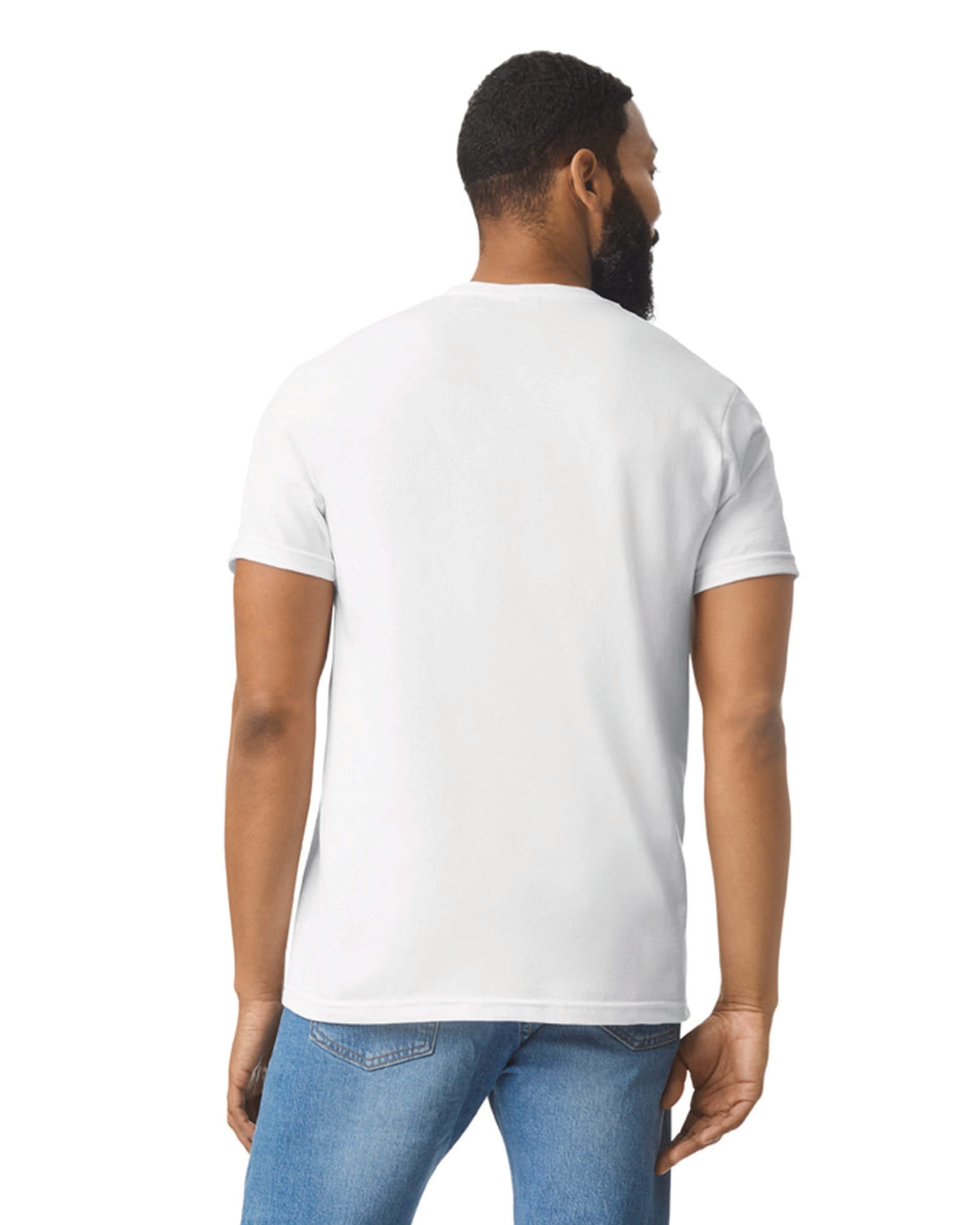 T-shirt de homem softstyle CVC