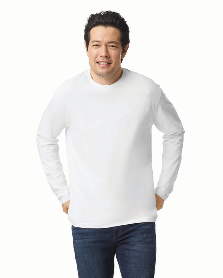 Softstyle® Euro Fit Adult T-shirt met lange mouwen
