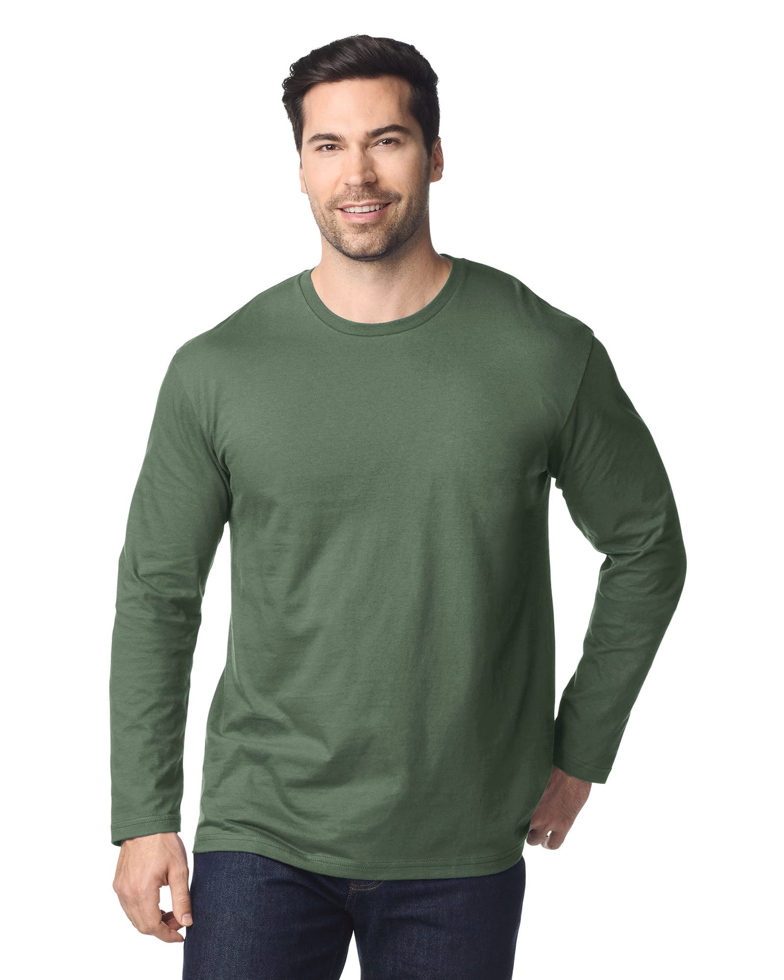 T-shirt homme manches longues Softstyle - Image 1