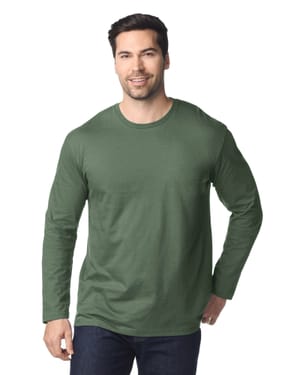 Softstyle® Euro Fit Adult T-shirt met lange mouwen