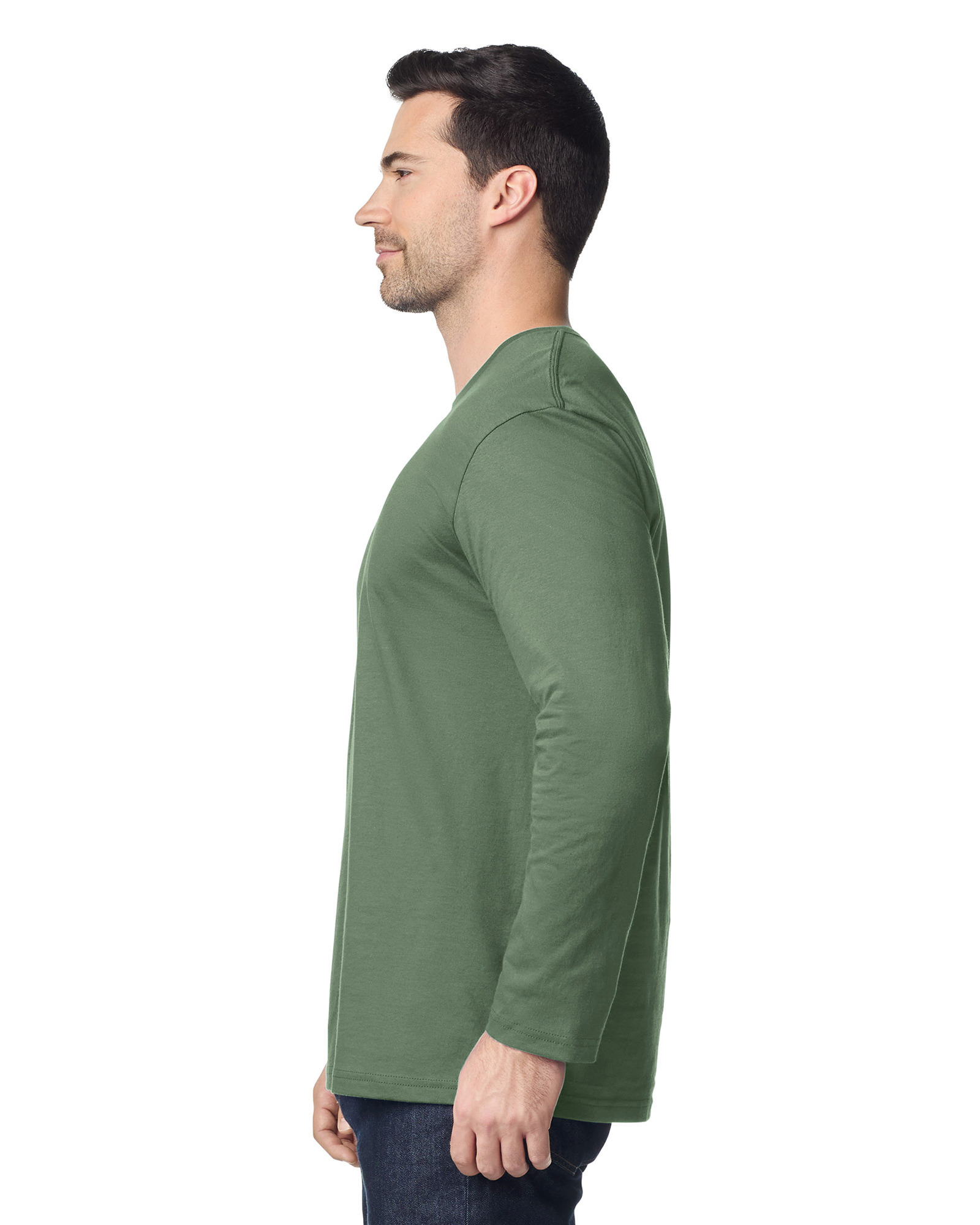 Softstyle® Euro Fit Adult T-shirt met lange mouwen