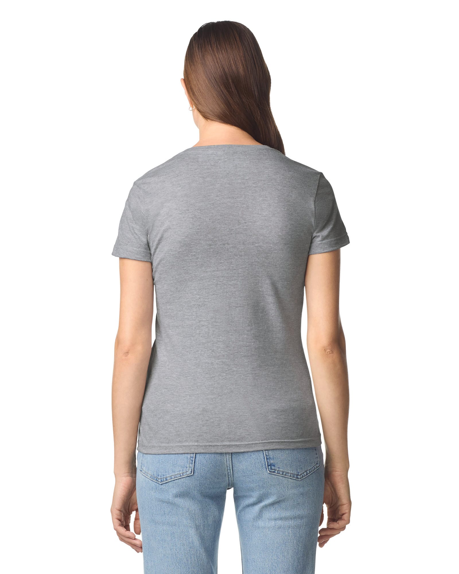 T-shirt femme col v Softstyle - Image 3