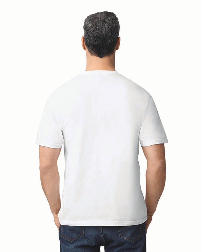 T-shirt homme softstyle midweight - Image 5