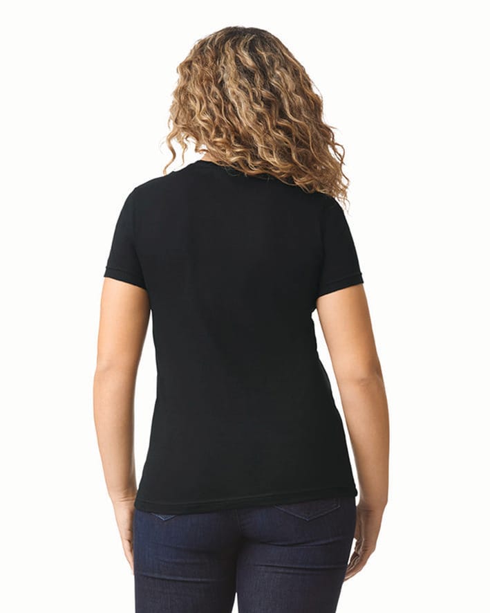 T-shirt de senhora softstyle CVC