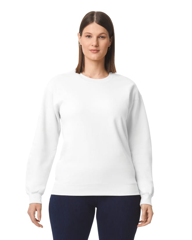 Midweight Softstyle crew neck sweatshirt