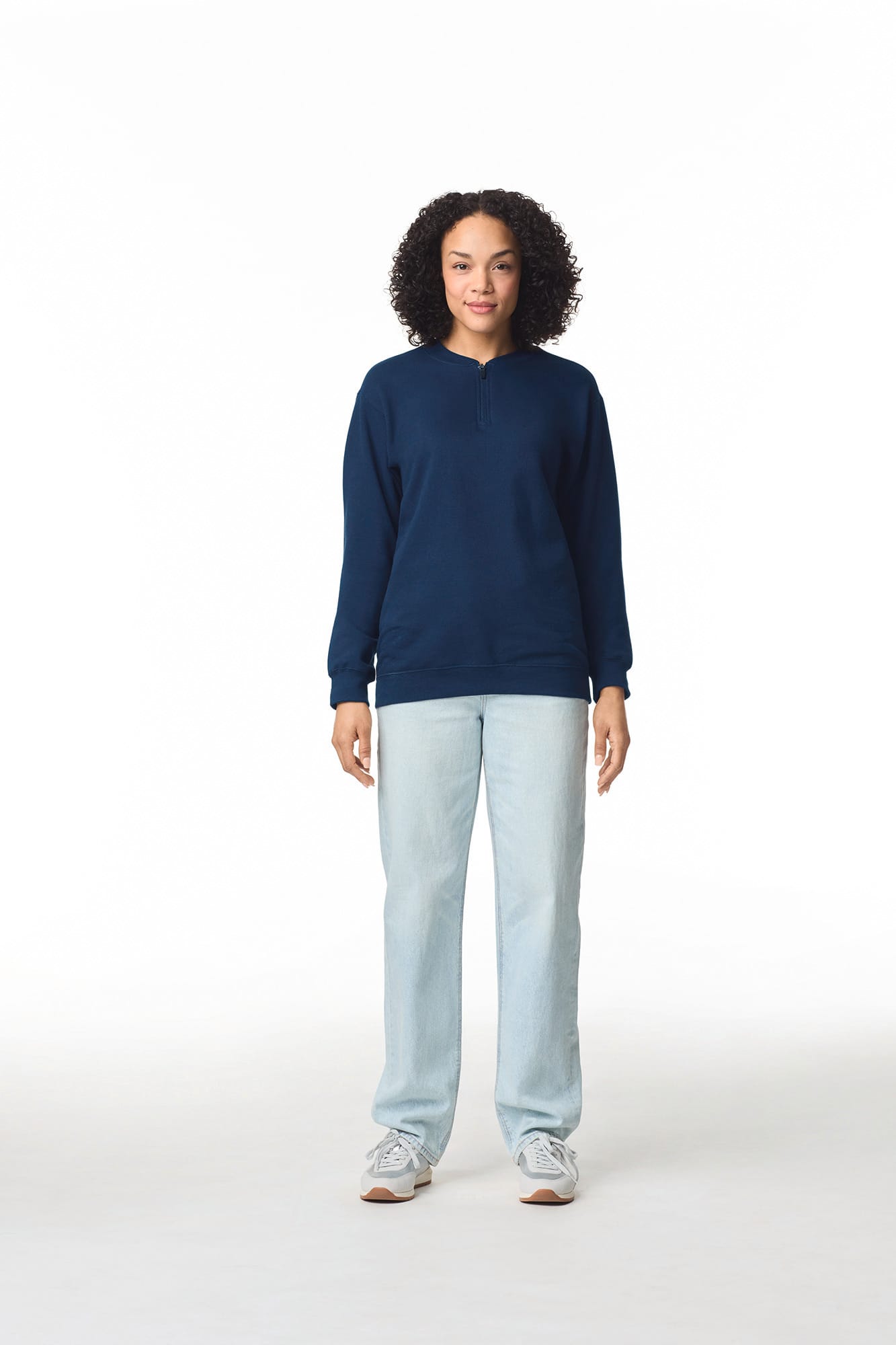 Sweat-shirt en molleton 1/4 zip - Image 4