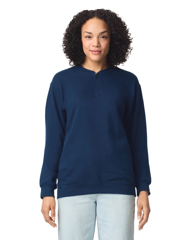 1/4 zip fleece sweatshirt