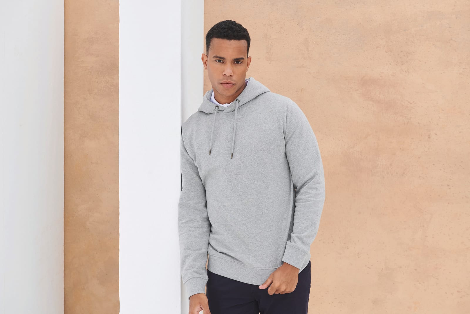 Ecologische unisex sweater met capuchon