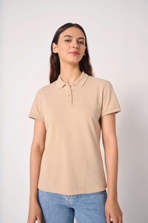 Dames piquépolo