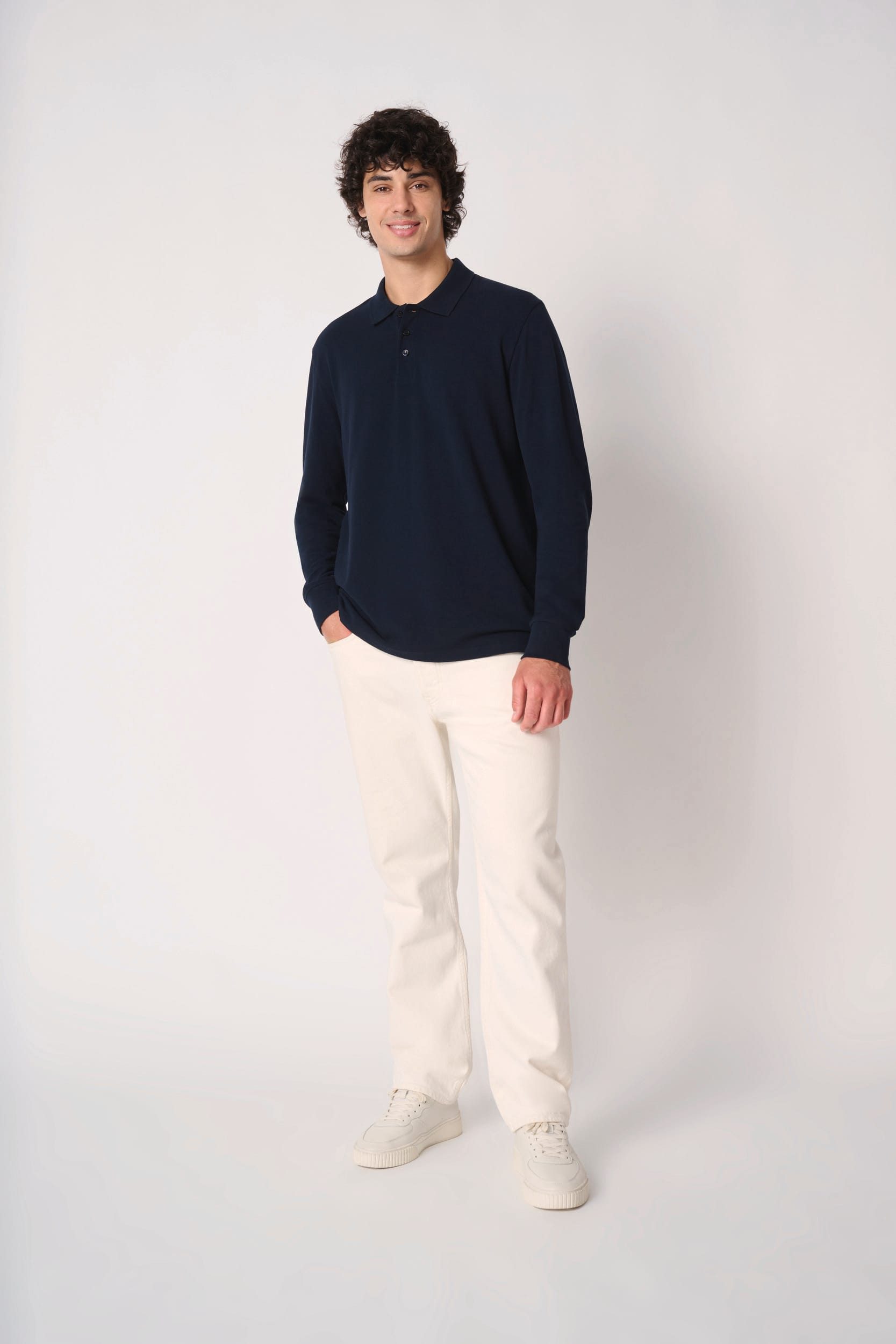 Polo piqué LSL homme - Image 5