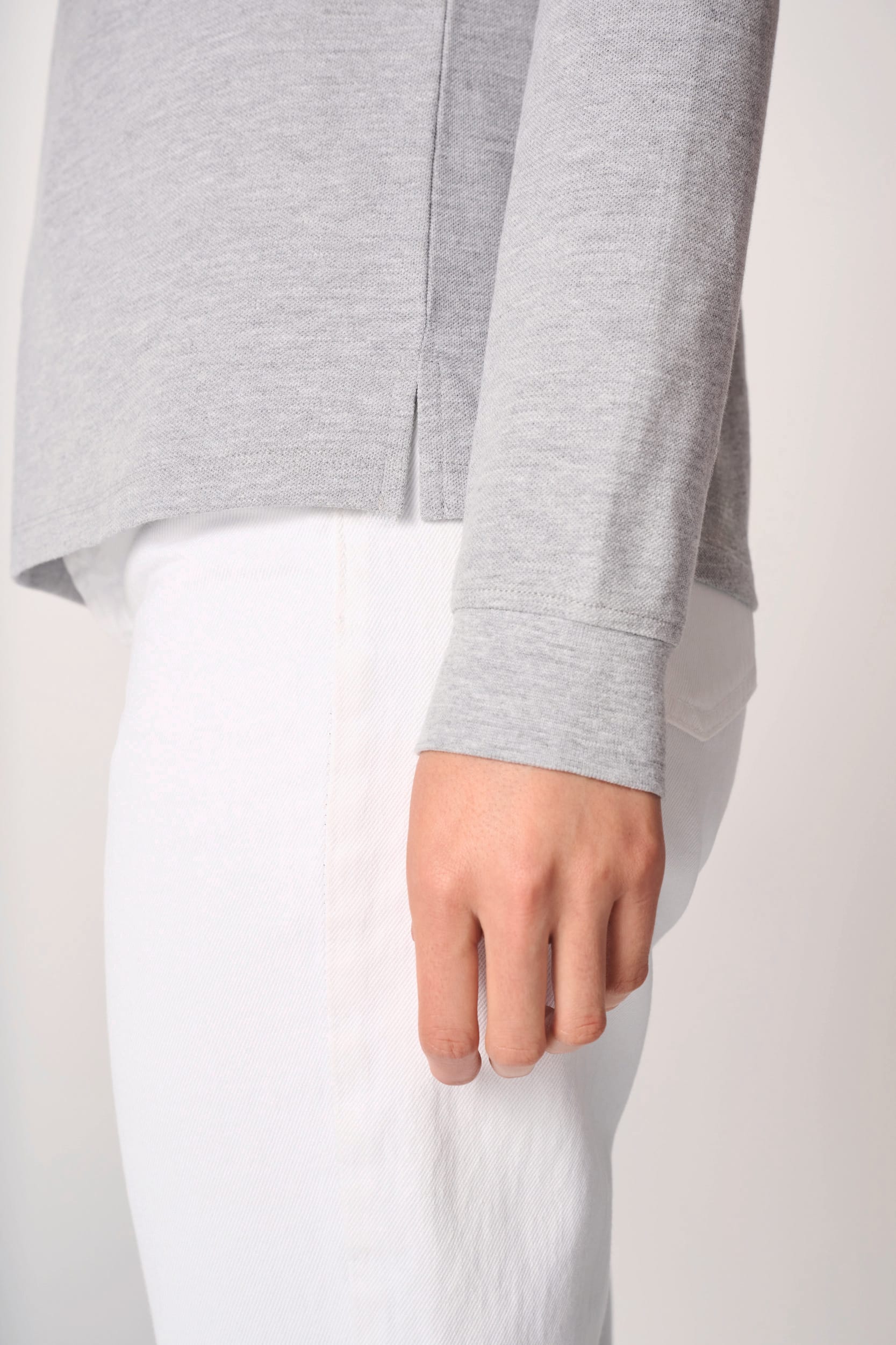 Polo piqué LSL femme - Image 10