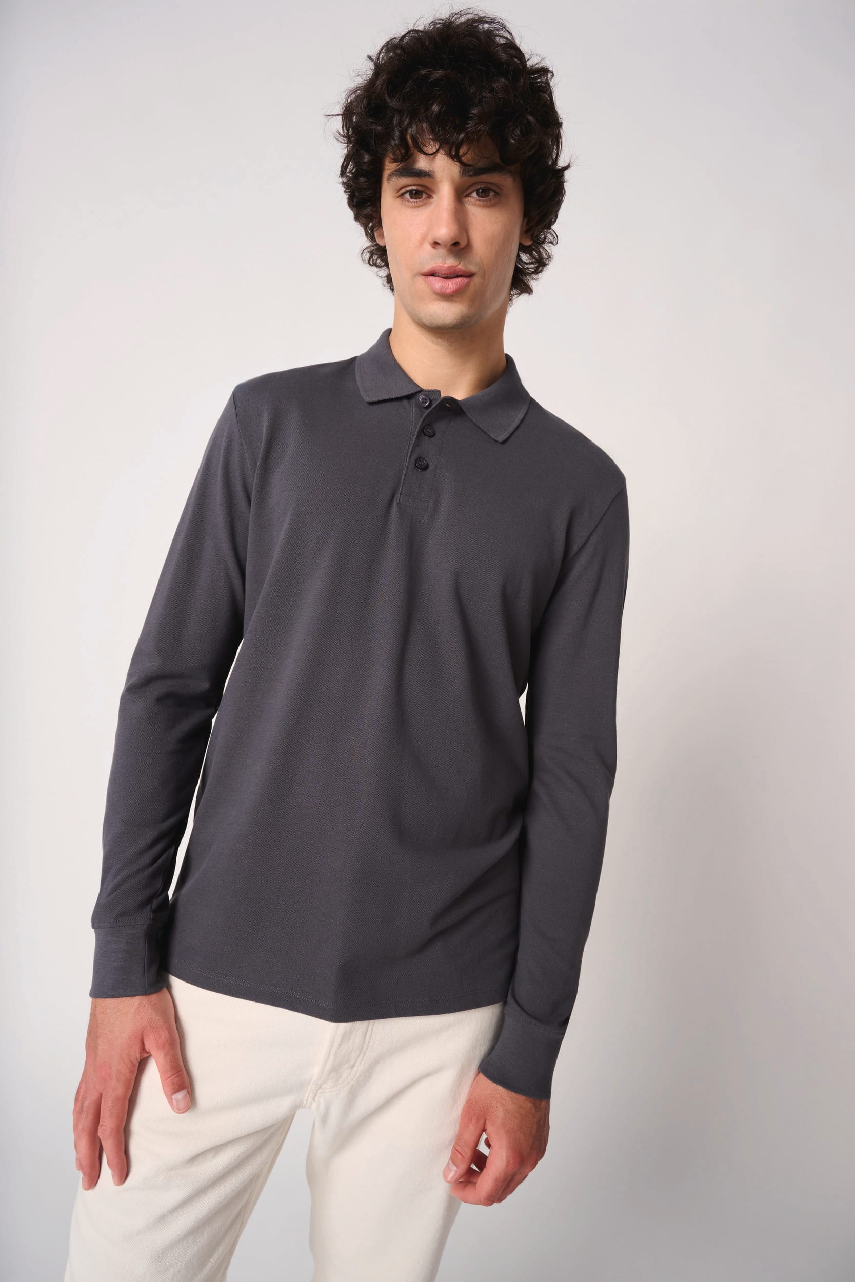 Polo piqué LSL homme - Image 4