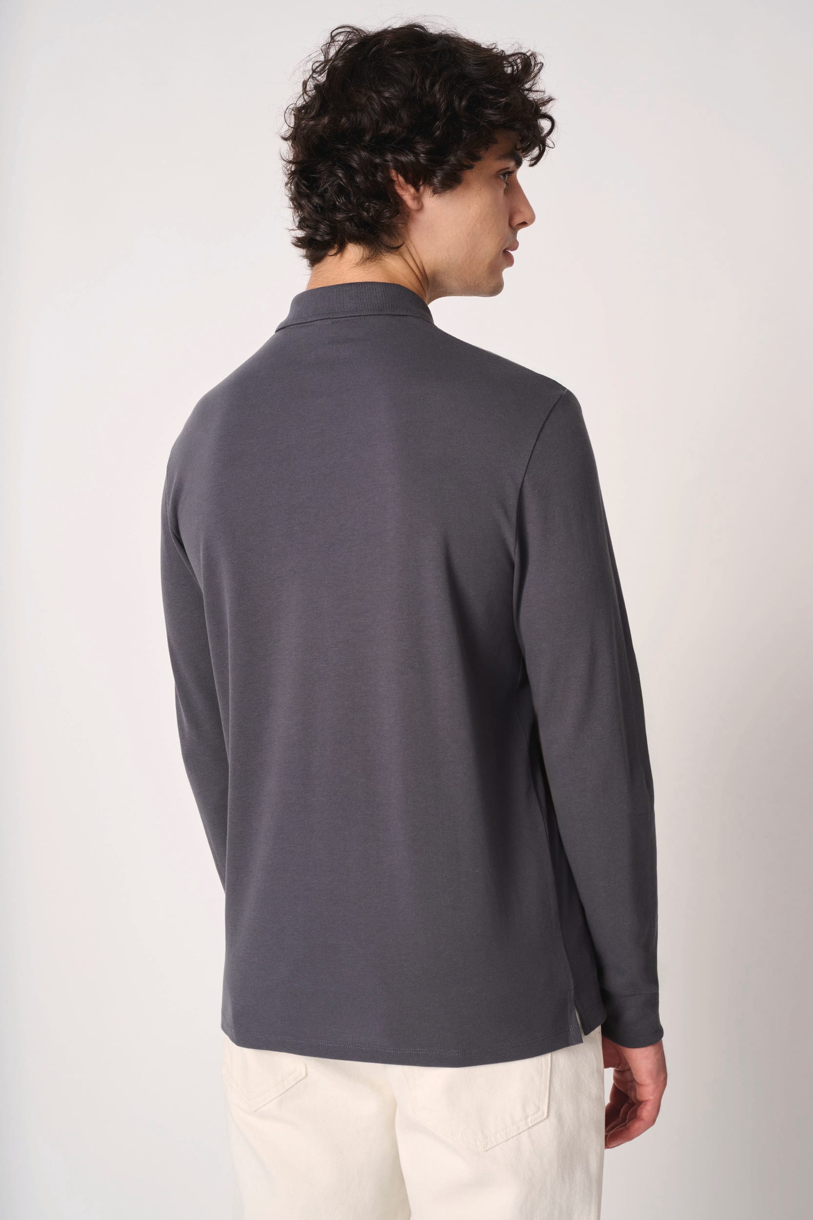 Polo piqué LSL homme - Image 2