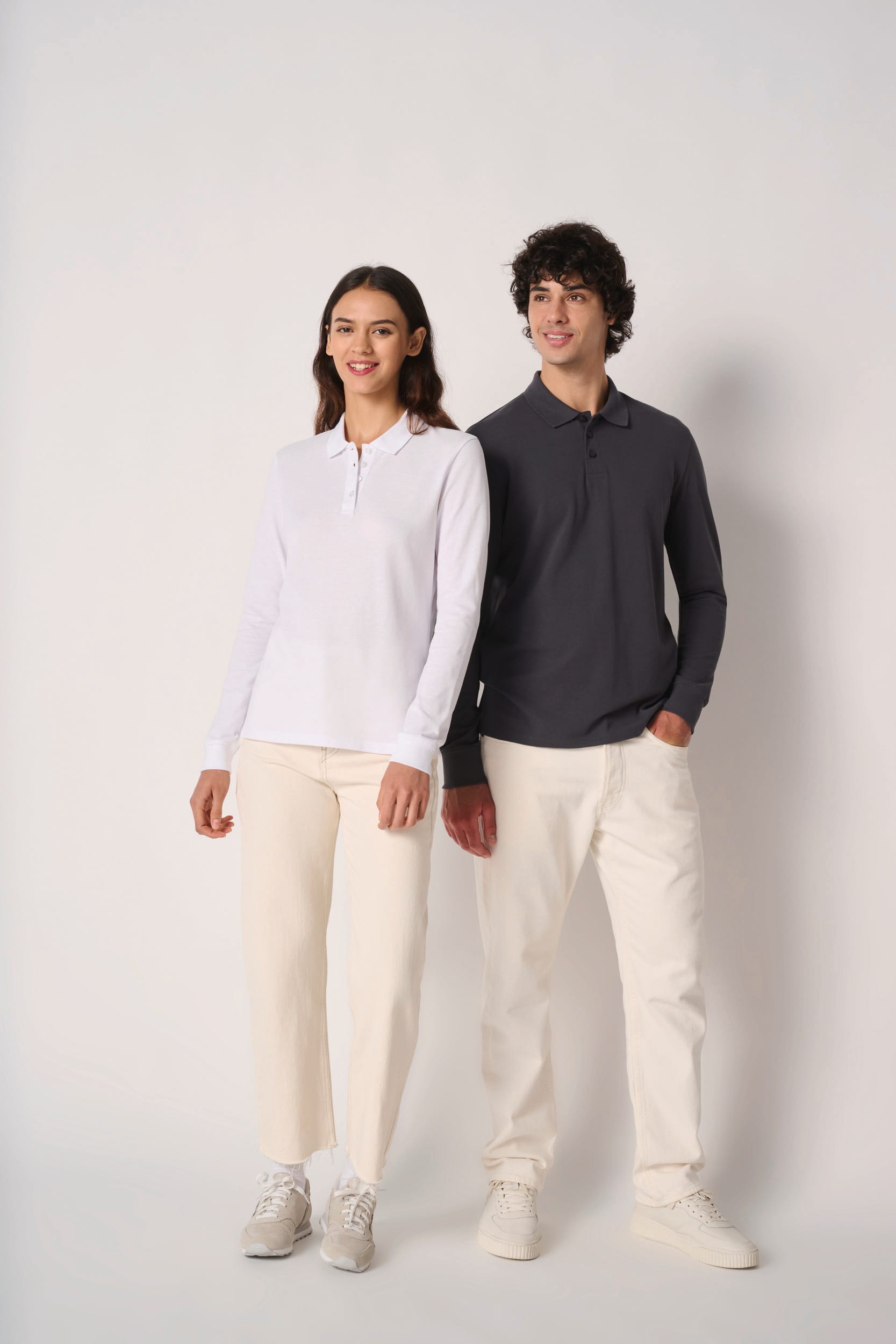 Polo piqué LSL femme - Image 9