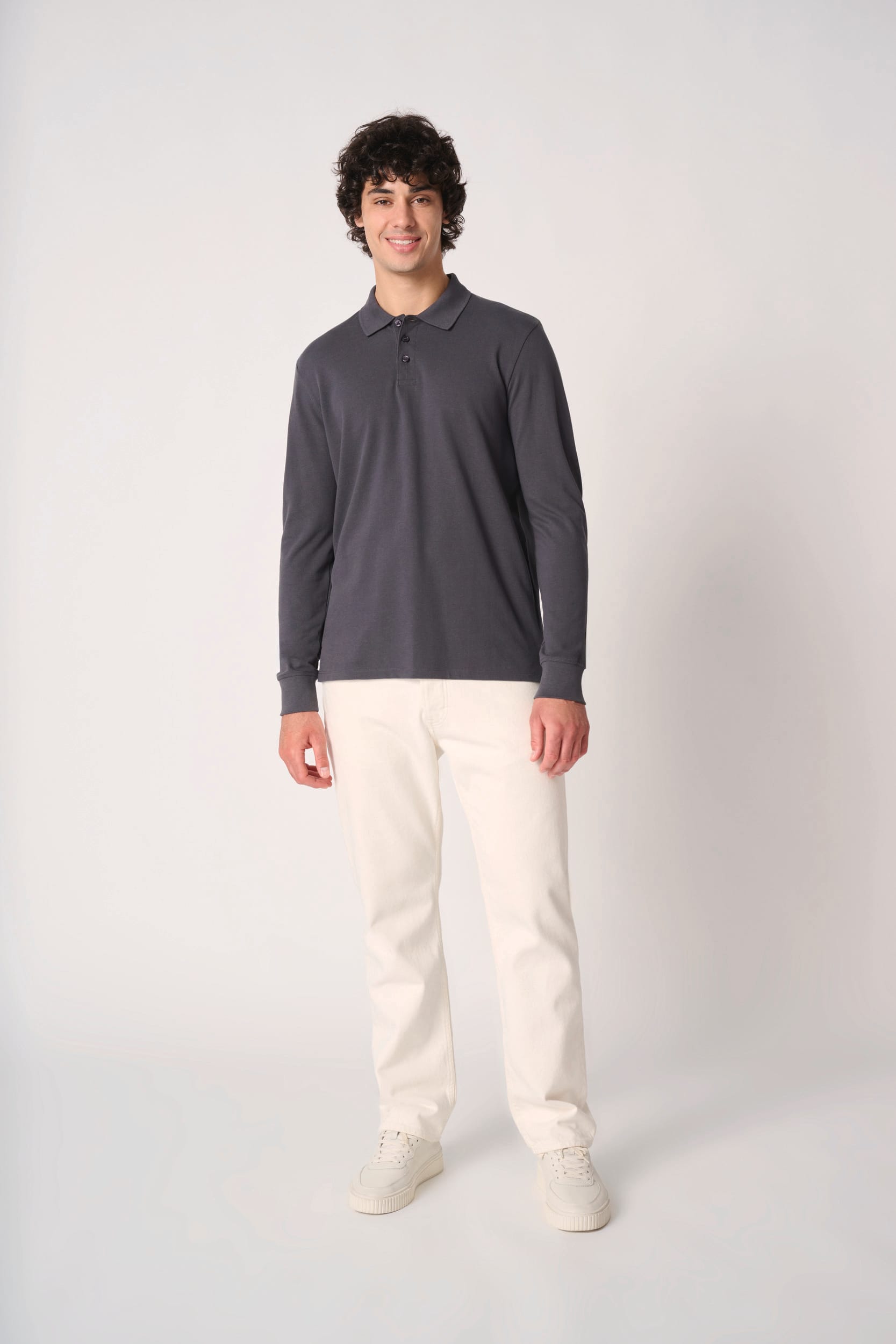 Polo piqué LSL homme - Image 5