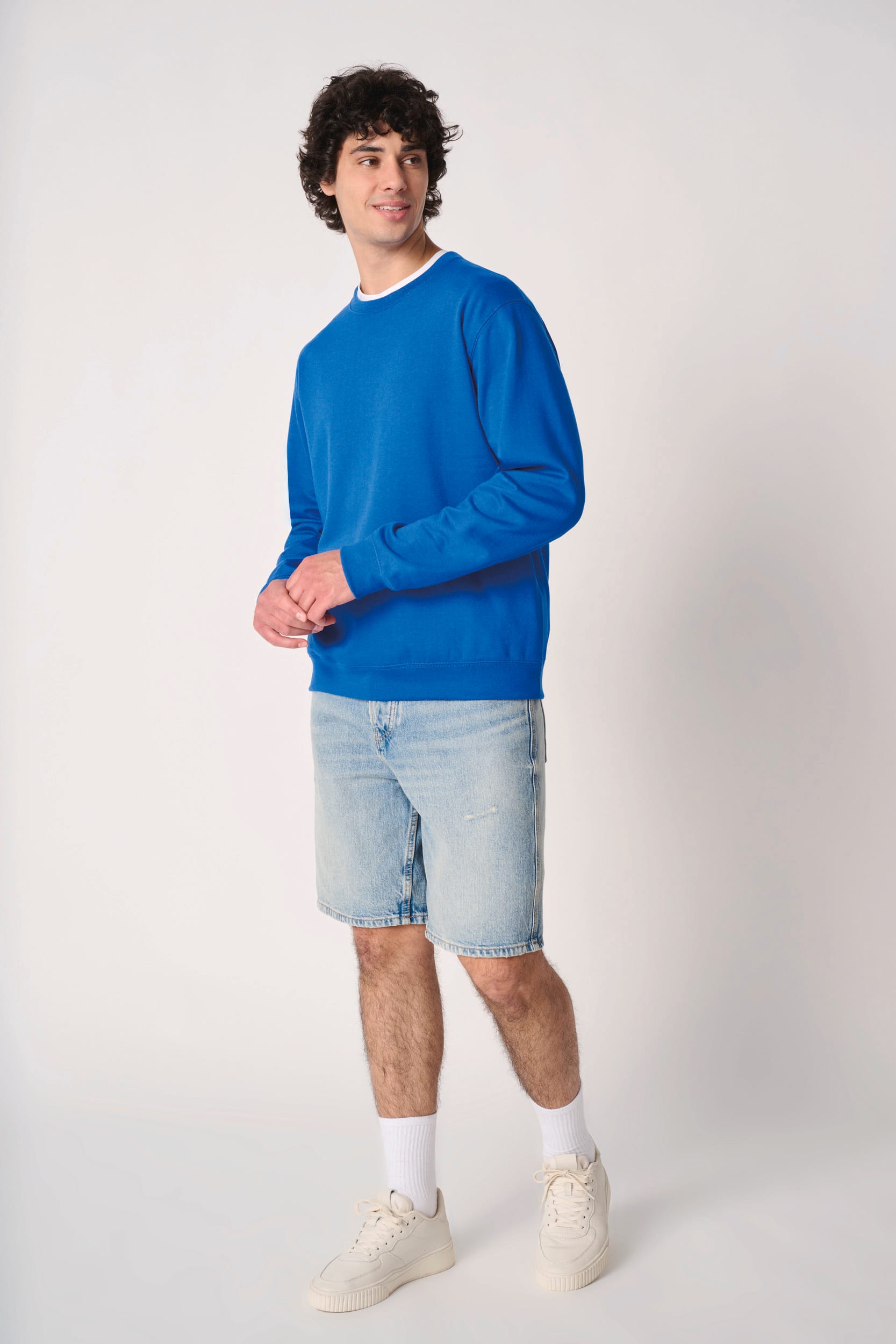 Sweat-shirt col rond unisexe - Image 6