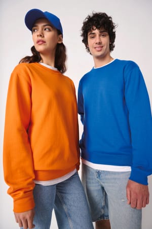 Uniseks sweater met ronde hals