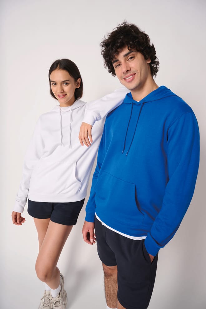 Sweat-shirt à capuche unisexe