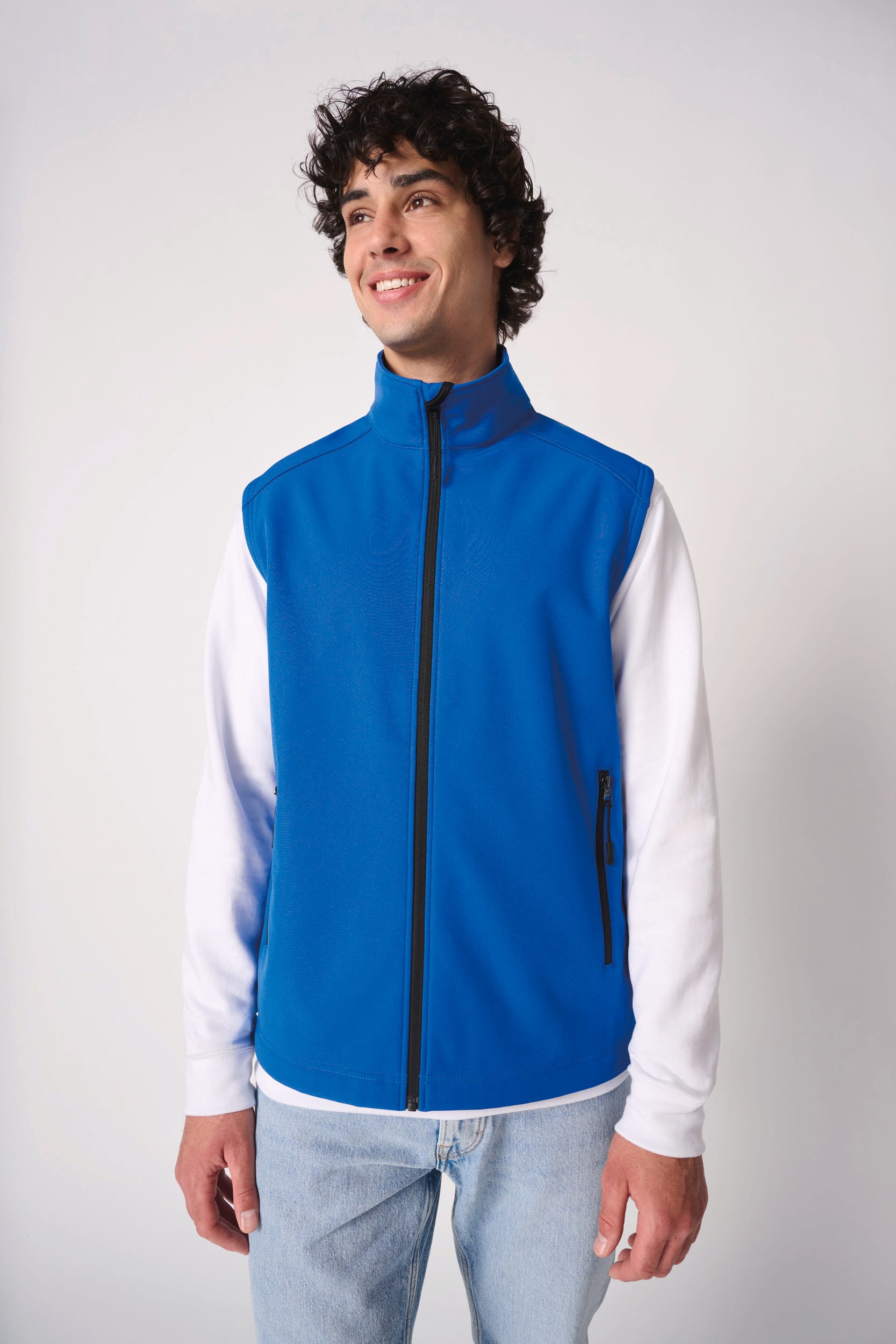 Colete softshell 2 camadas unissexo