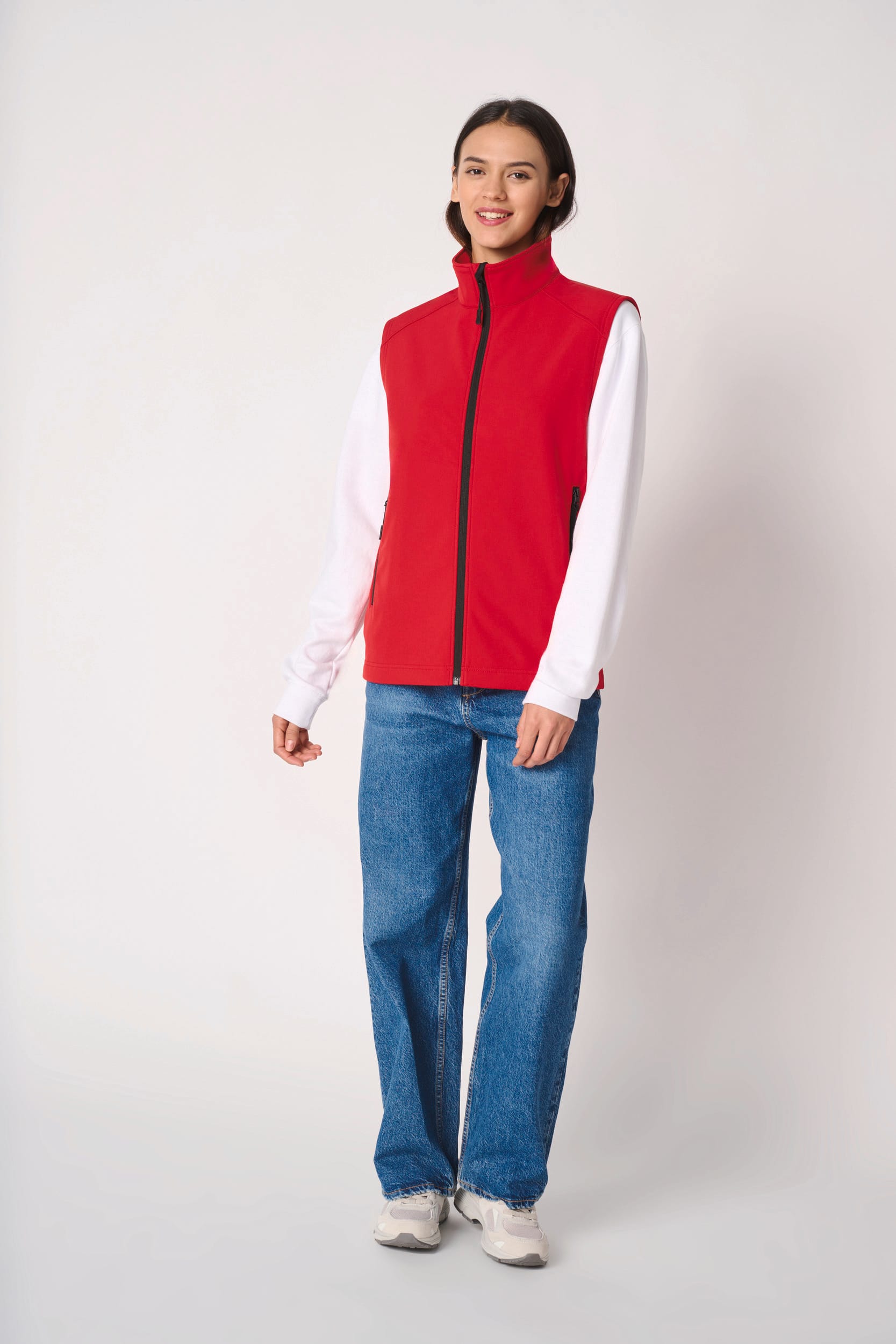 Colete softshell 2 camadas unissexo