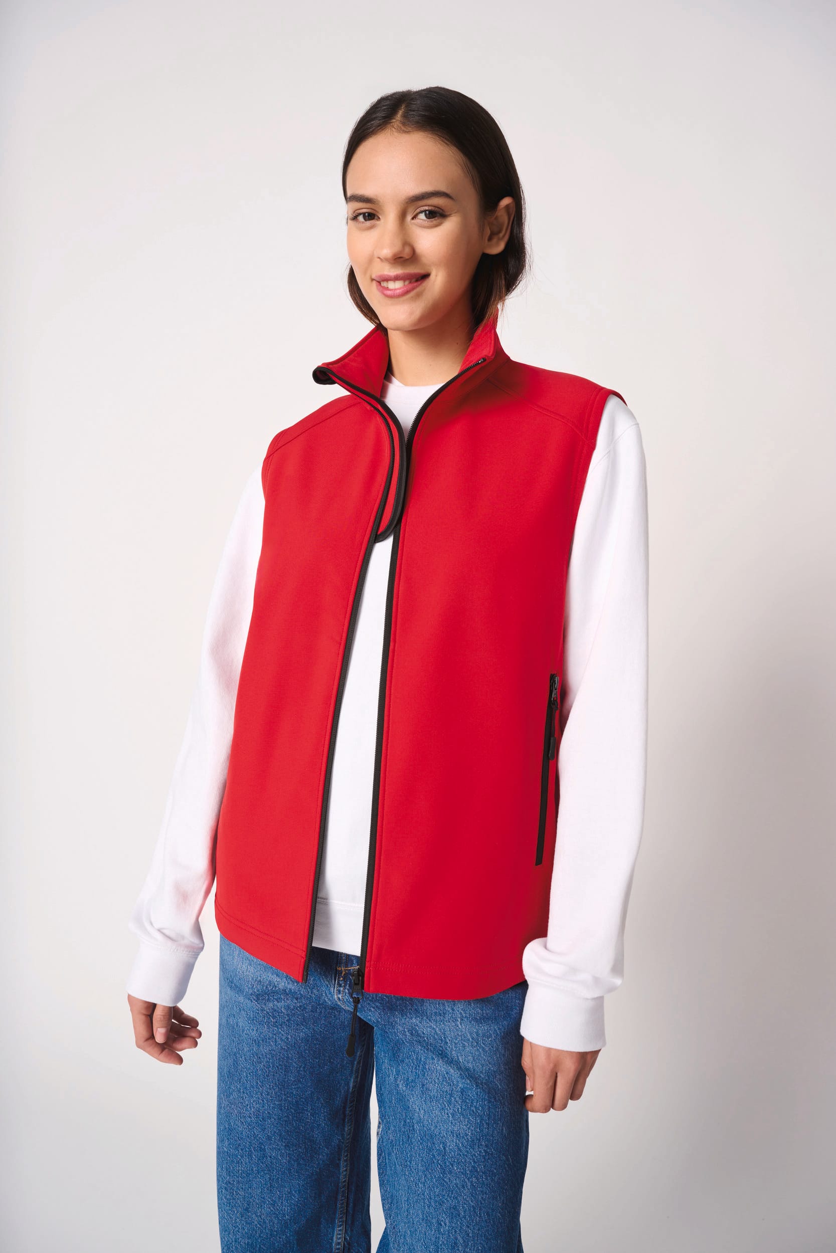 Colete softshell 2 camadas unissexo