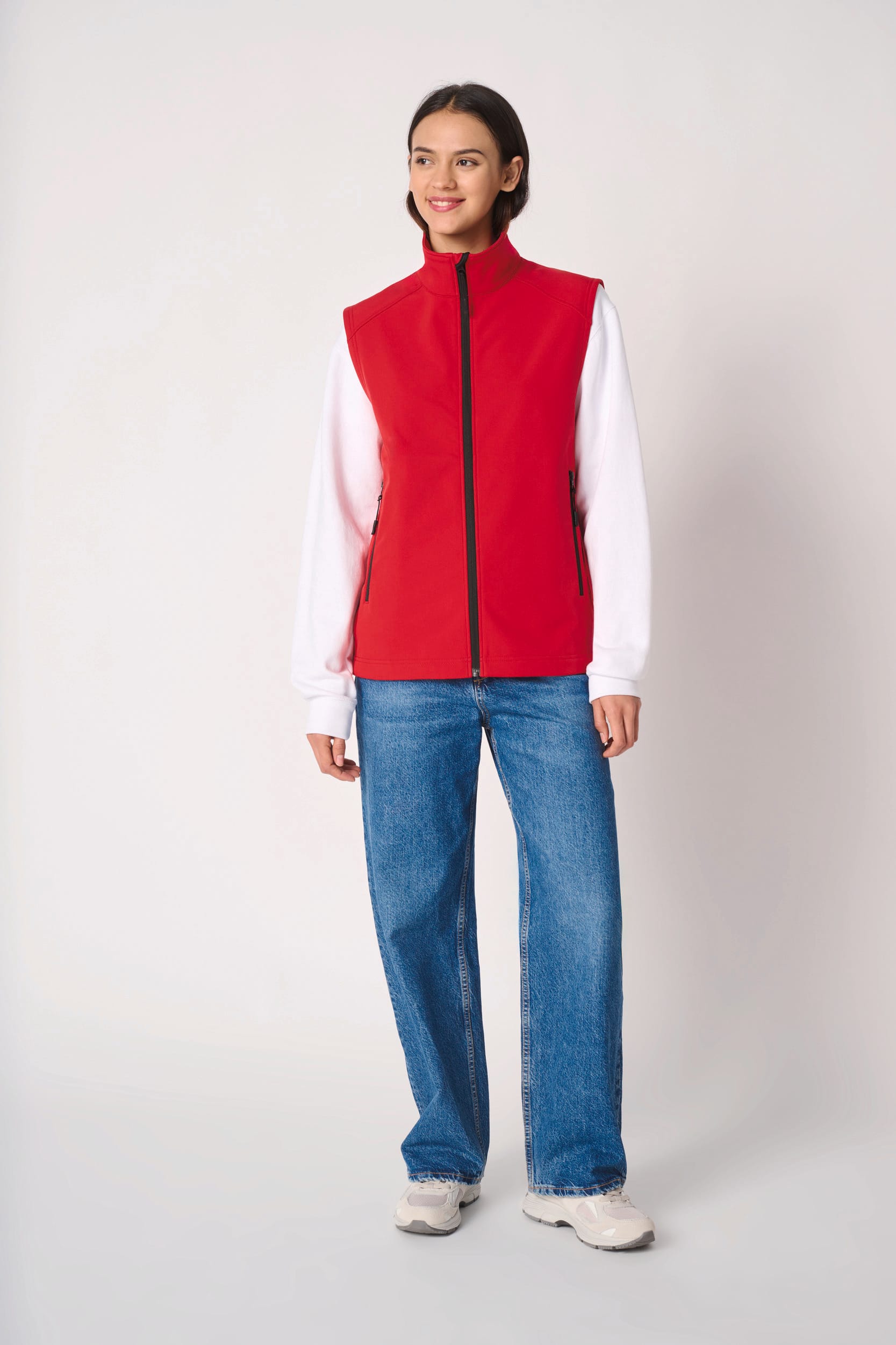 Colete softshell 2 camadas unissexo