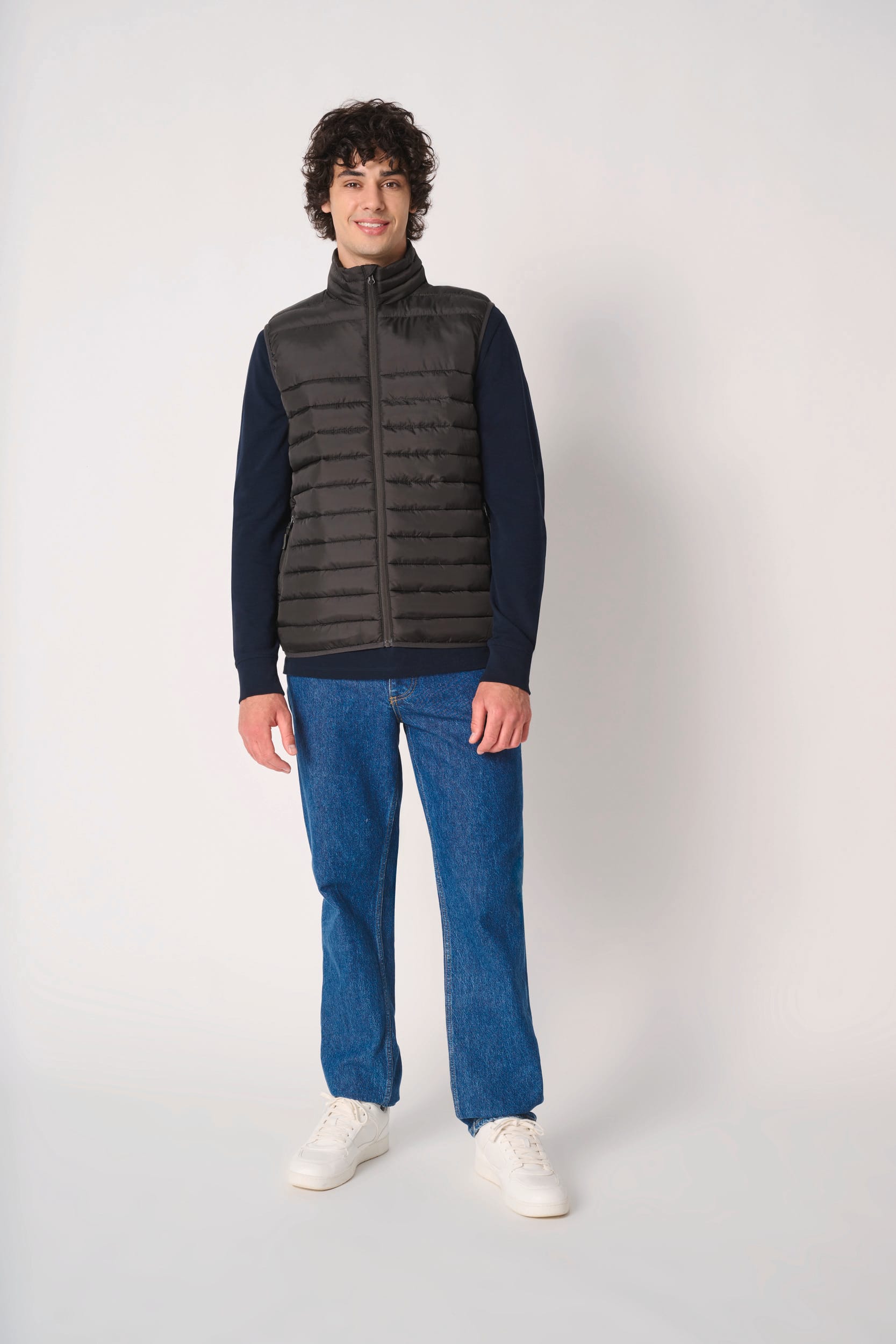 Colete acolchoado de homem