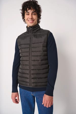 Gewatteerde heren bodywarmer
