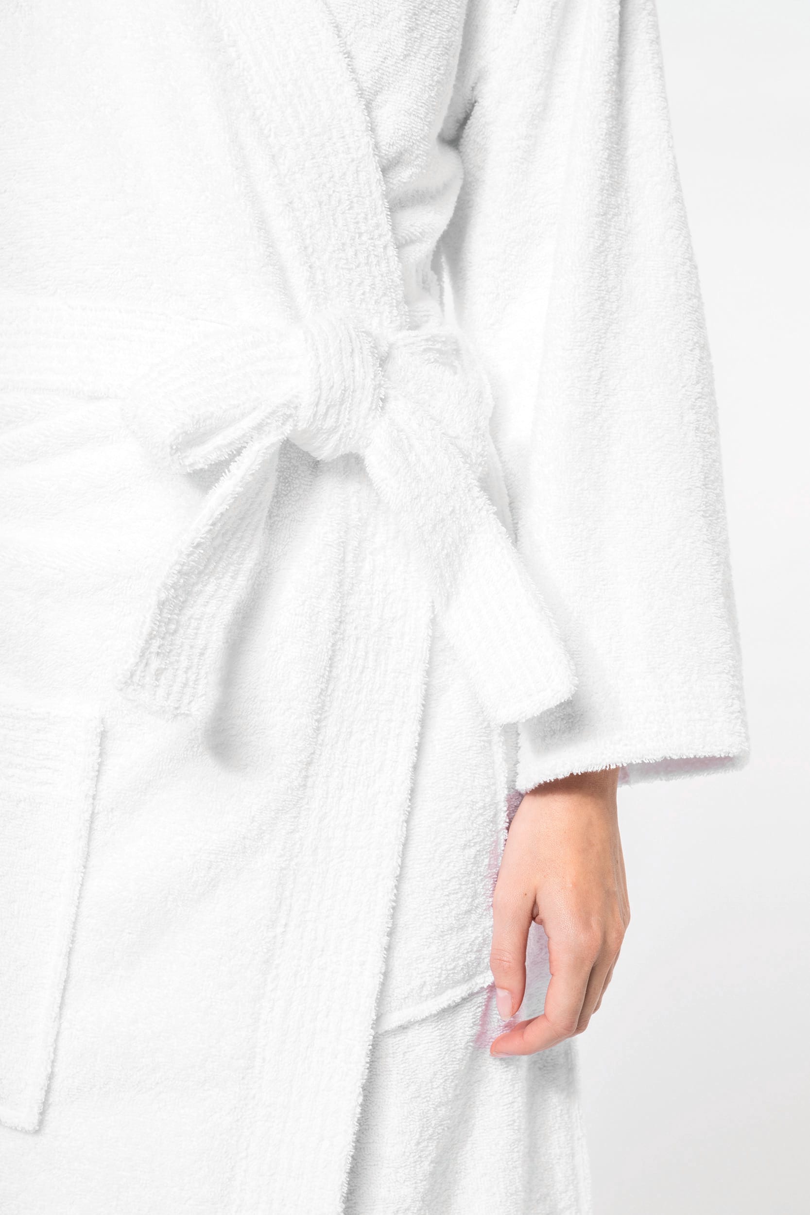 Peignoir col kimono