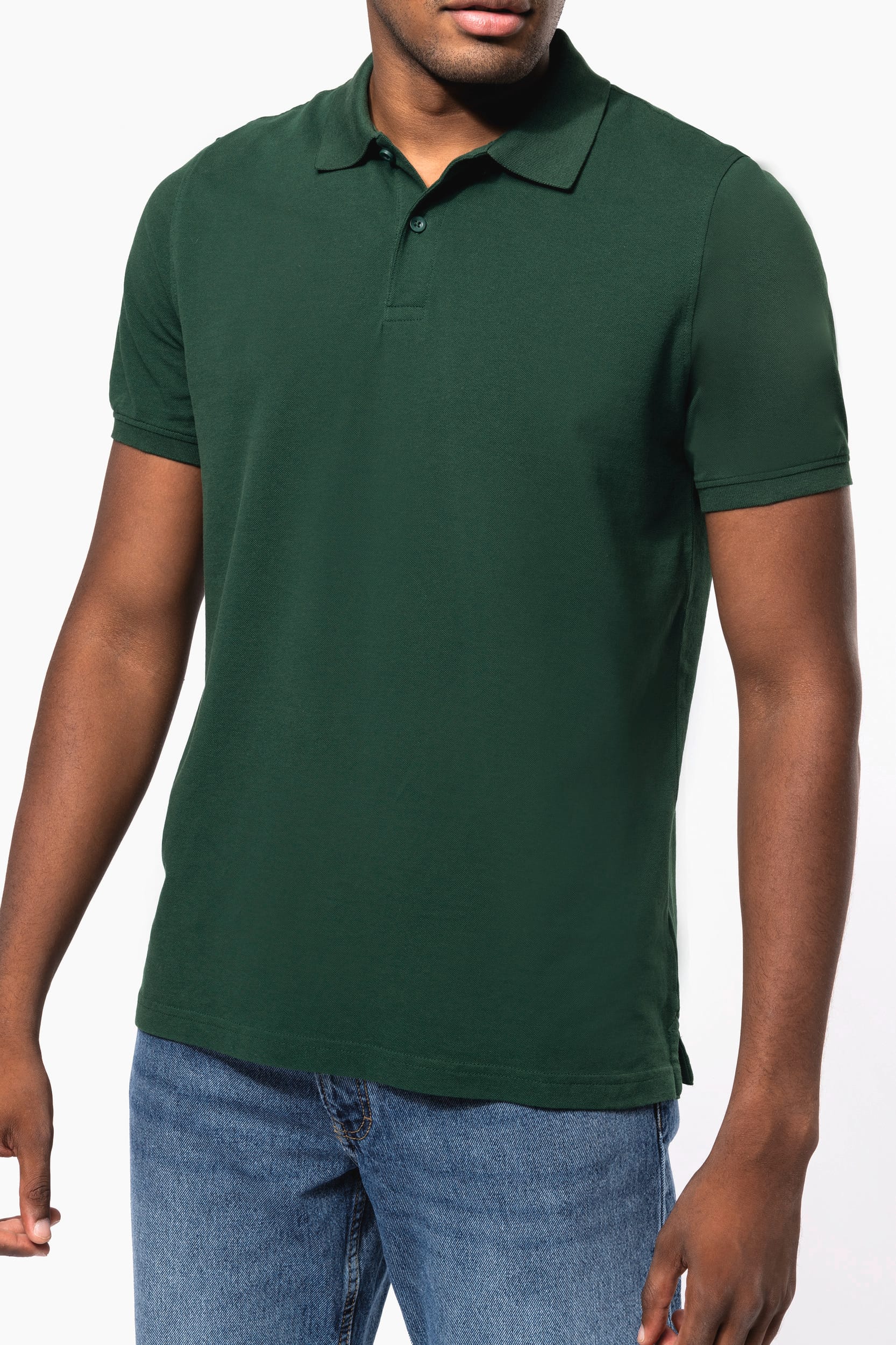 Polo piqué Bio180 de homem