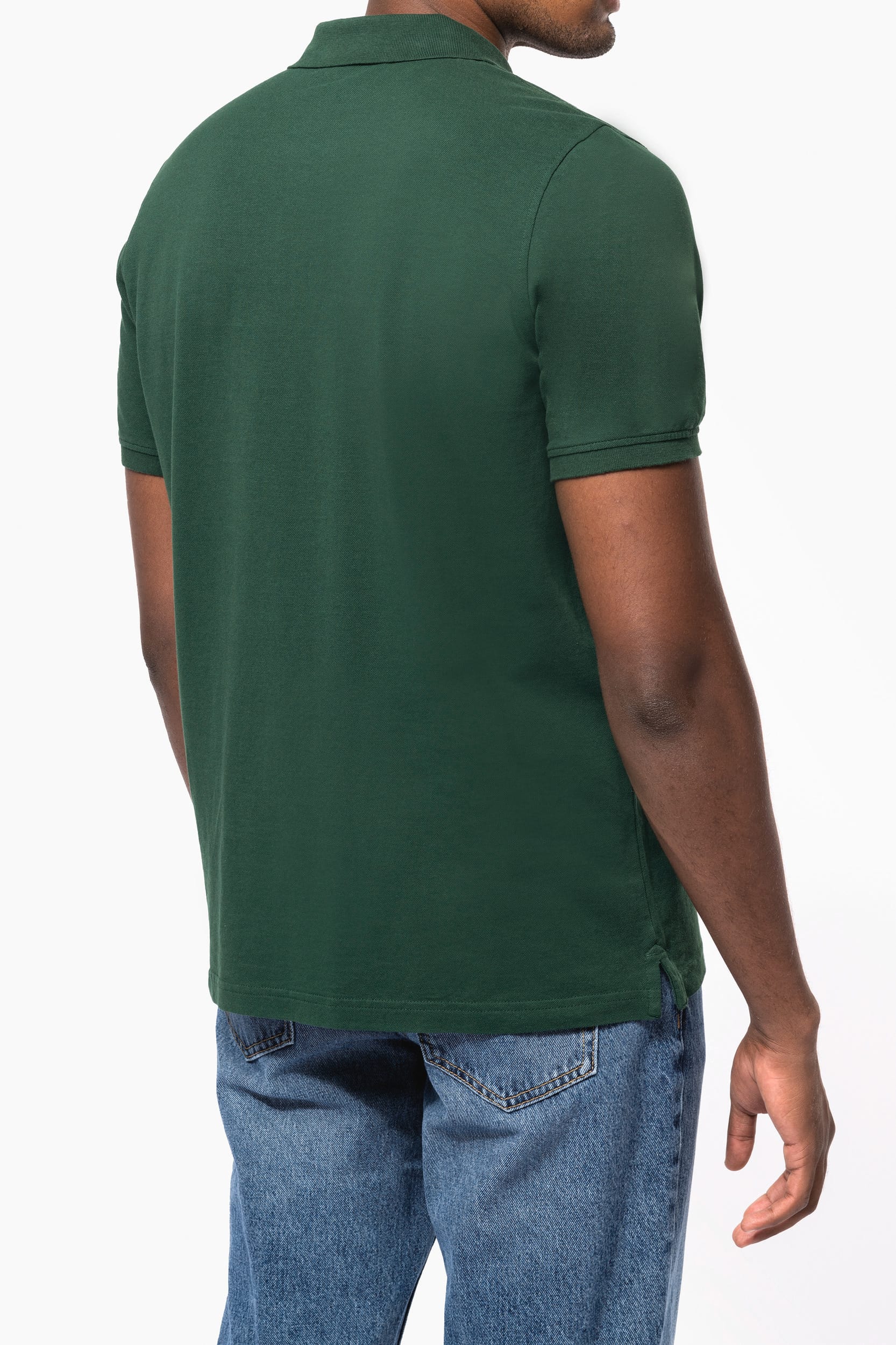 Polo piqué Bio180 de homem