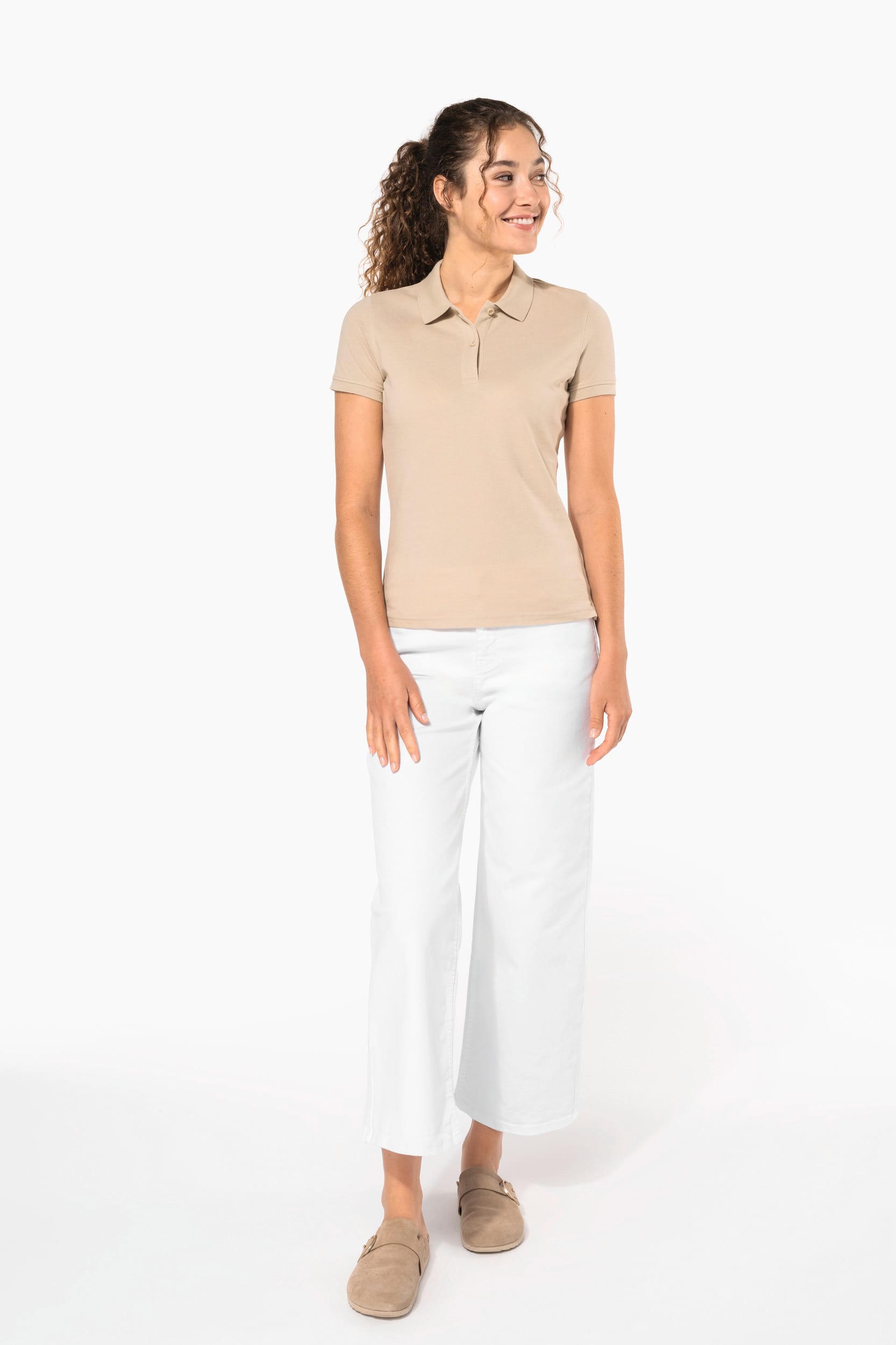 Polo piqué Bio180 femme - Image 6