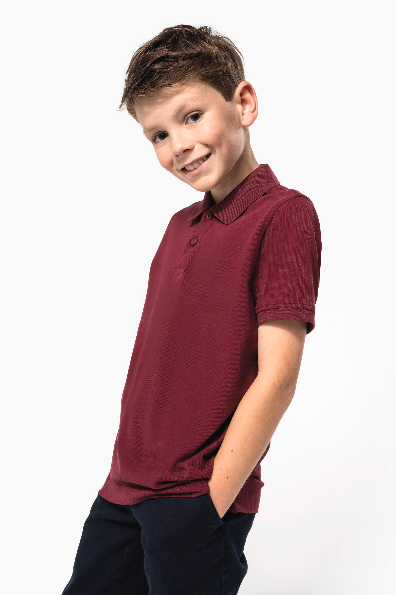 Polo piqué Bio180 enfant - Image 6