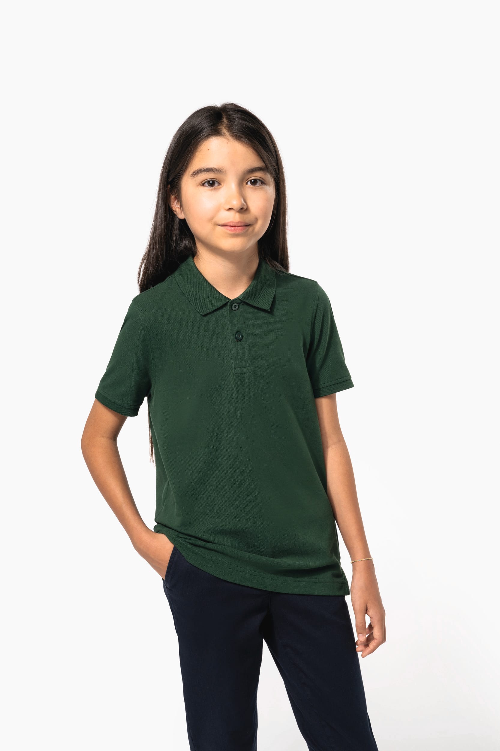 Polo piqué Bio180 enfant - Image 15
