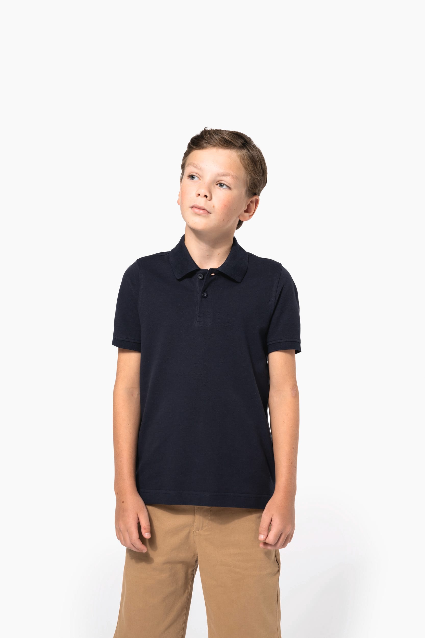 Polo malha piqué bio 180 de criança