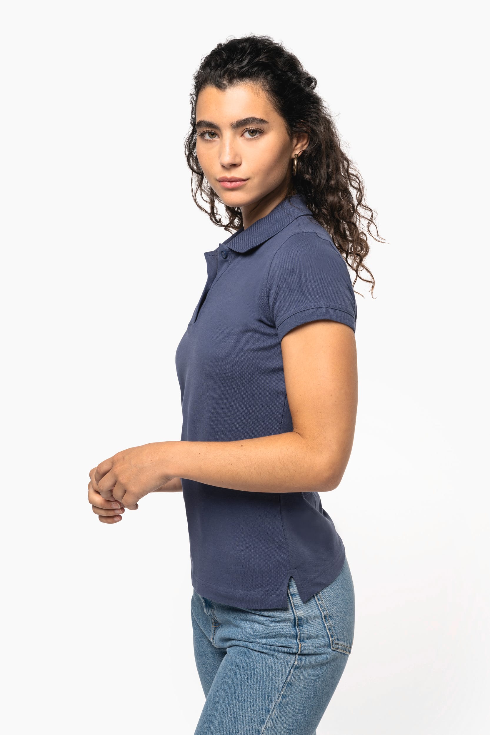 Polo piqué manches courtes femme - Image 2