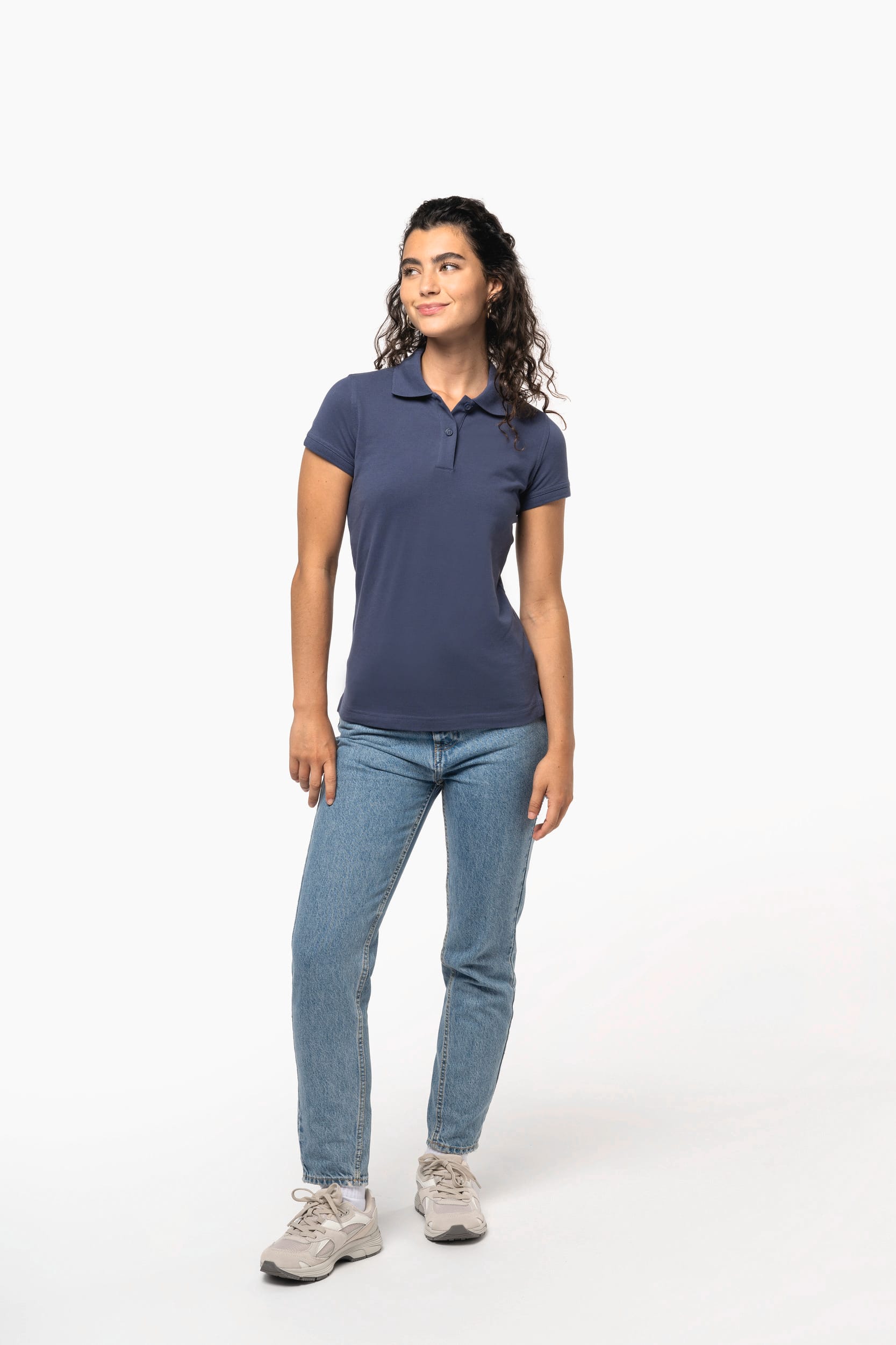 Polo piqué manches courtes femme - Image 4