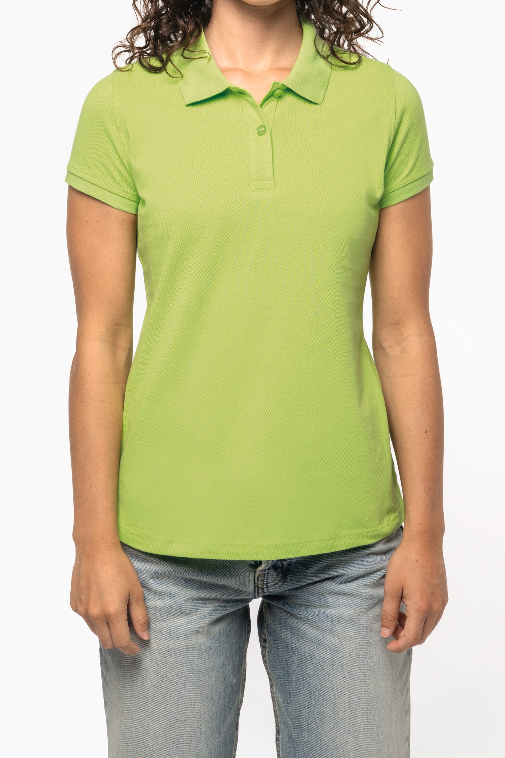 Polo manches courtes femme