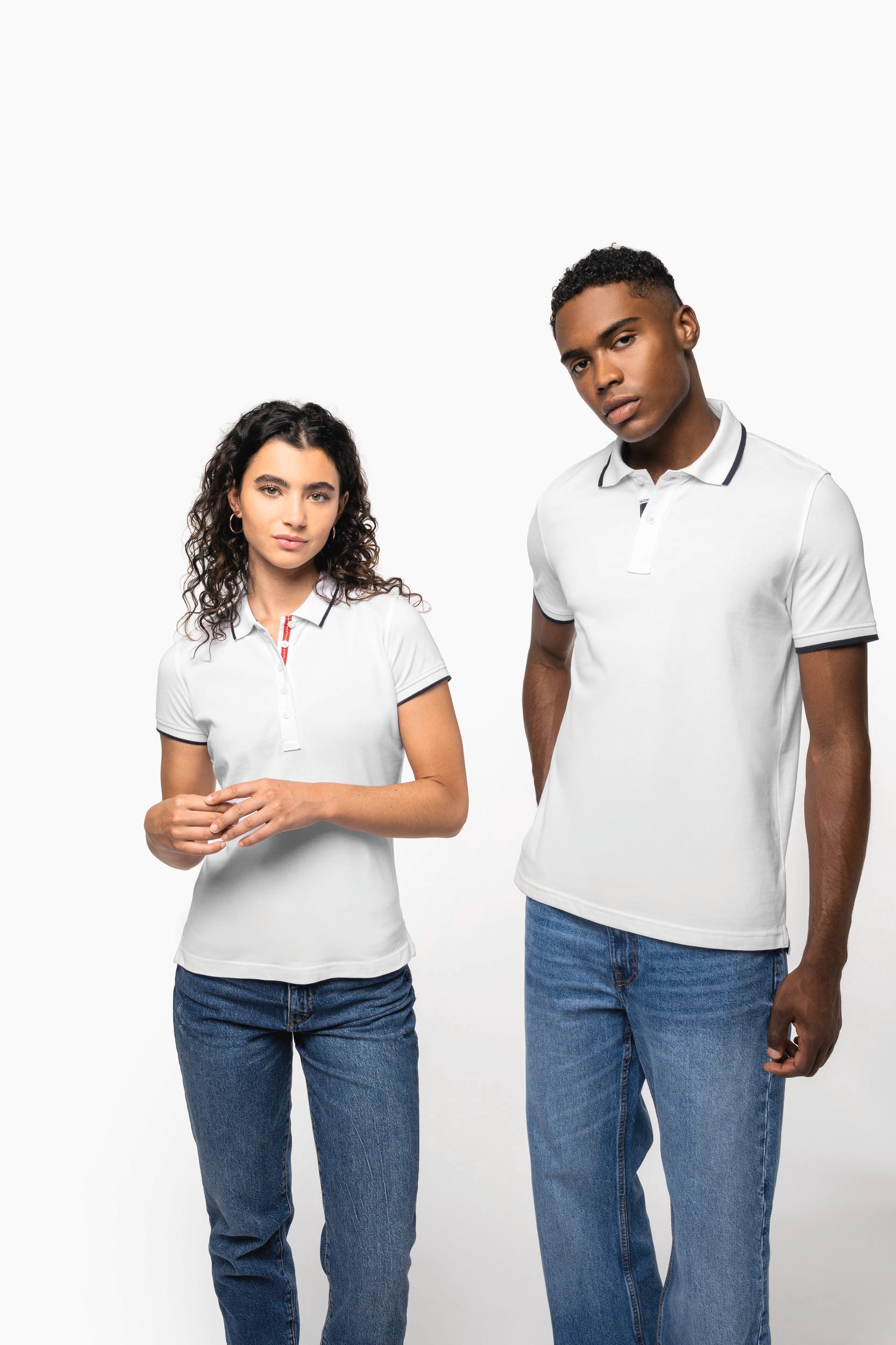 Polo maille piquée manches courtes femme - Image 14