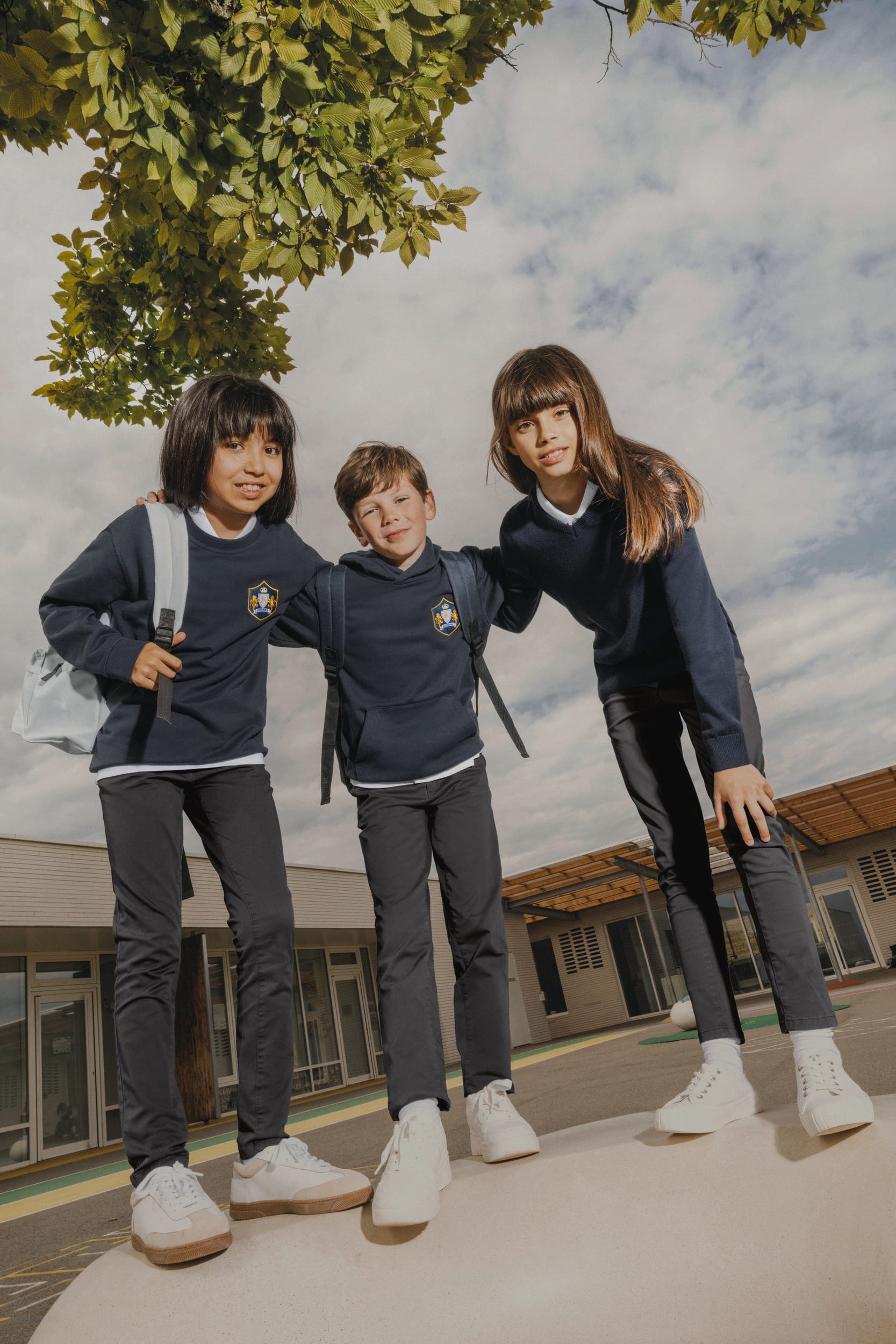 Sweat-shirt col rond enfant