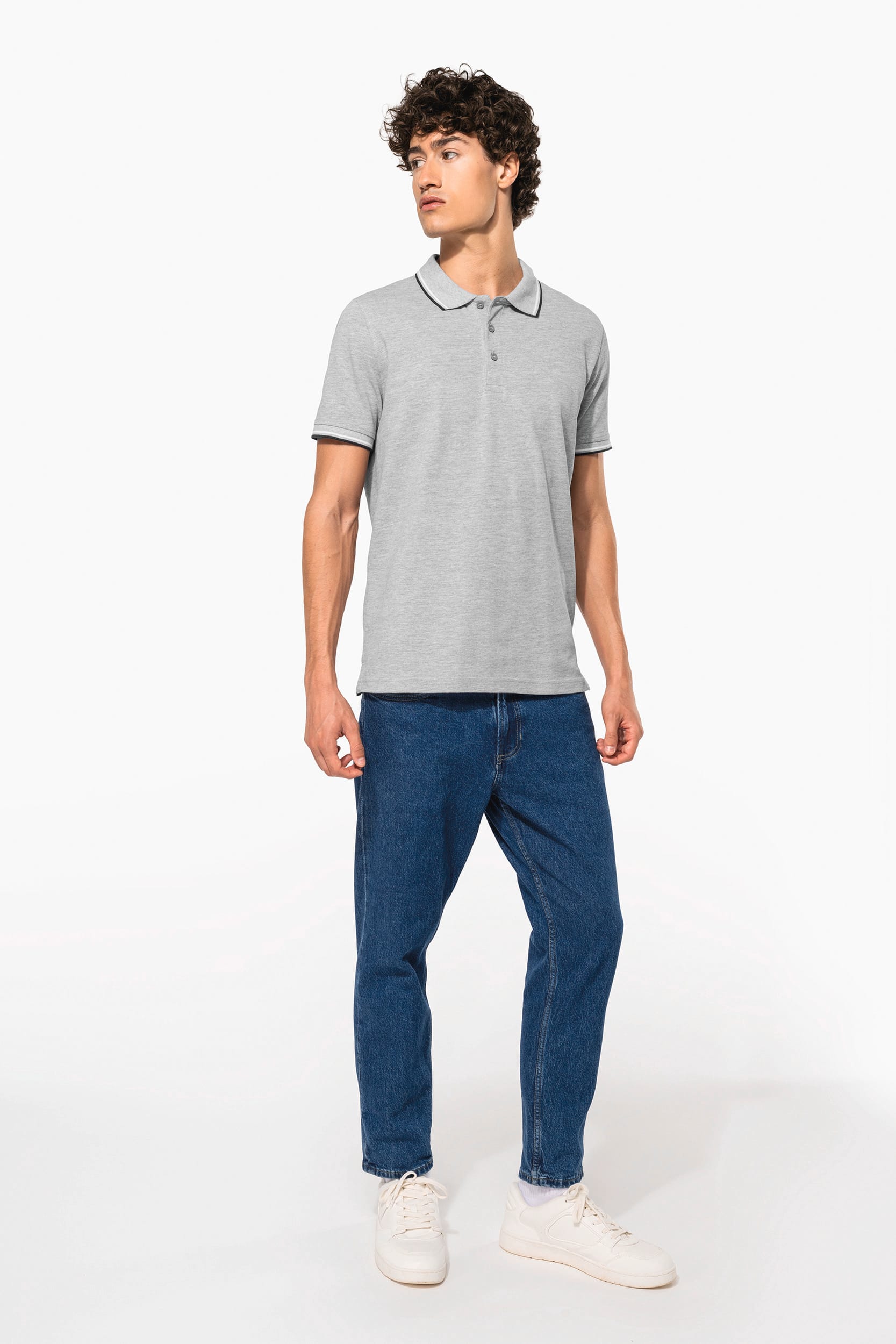 Polo maille piquée manches courtes homme - Image 10