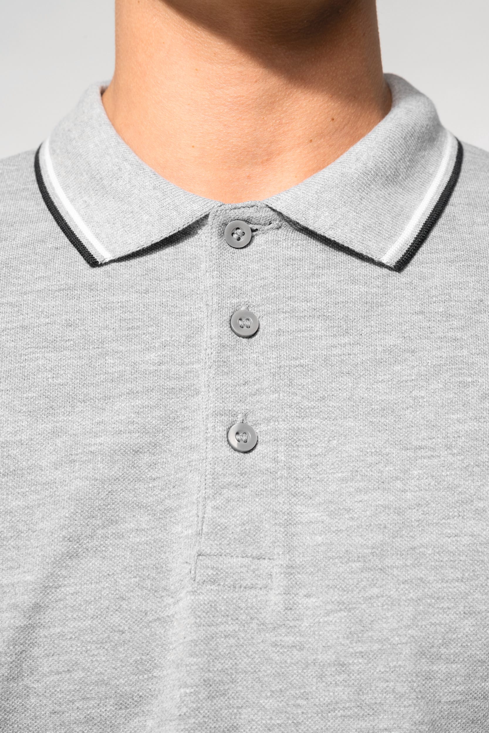 Polo maille piquée manches courtes homme - Image 4