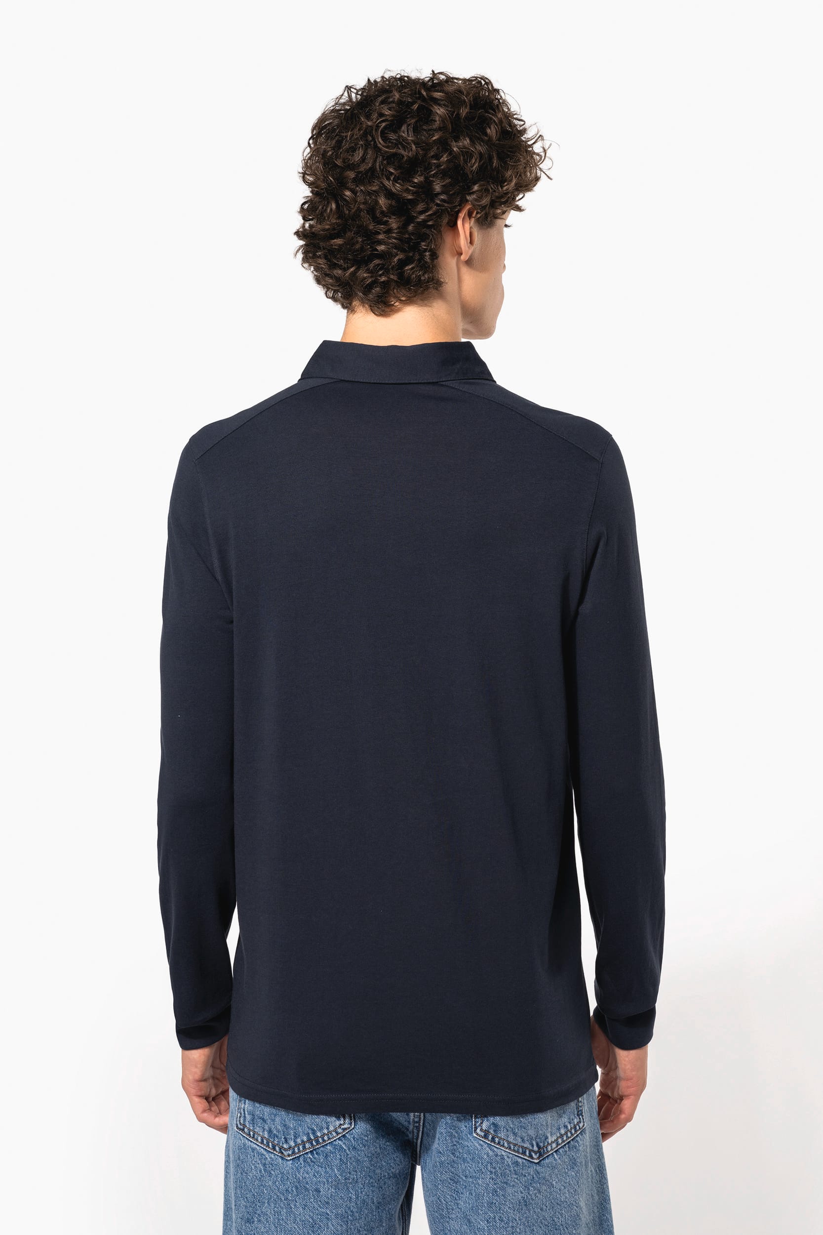 Polo jersey manches longues homme - Image 2