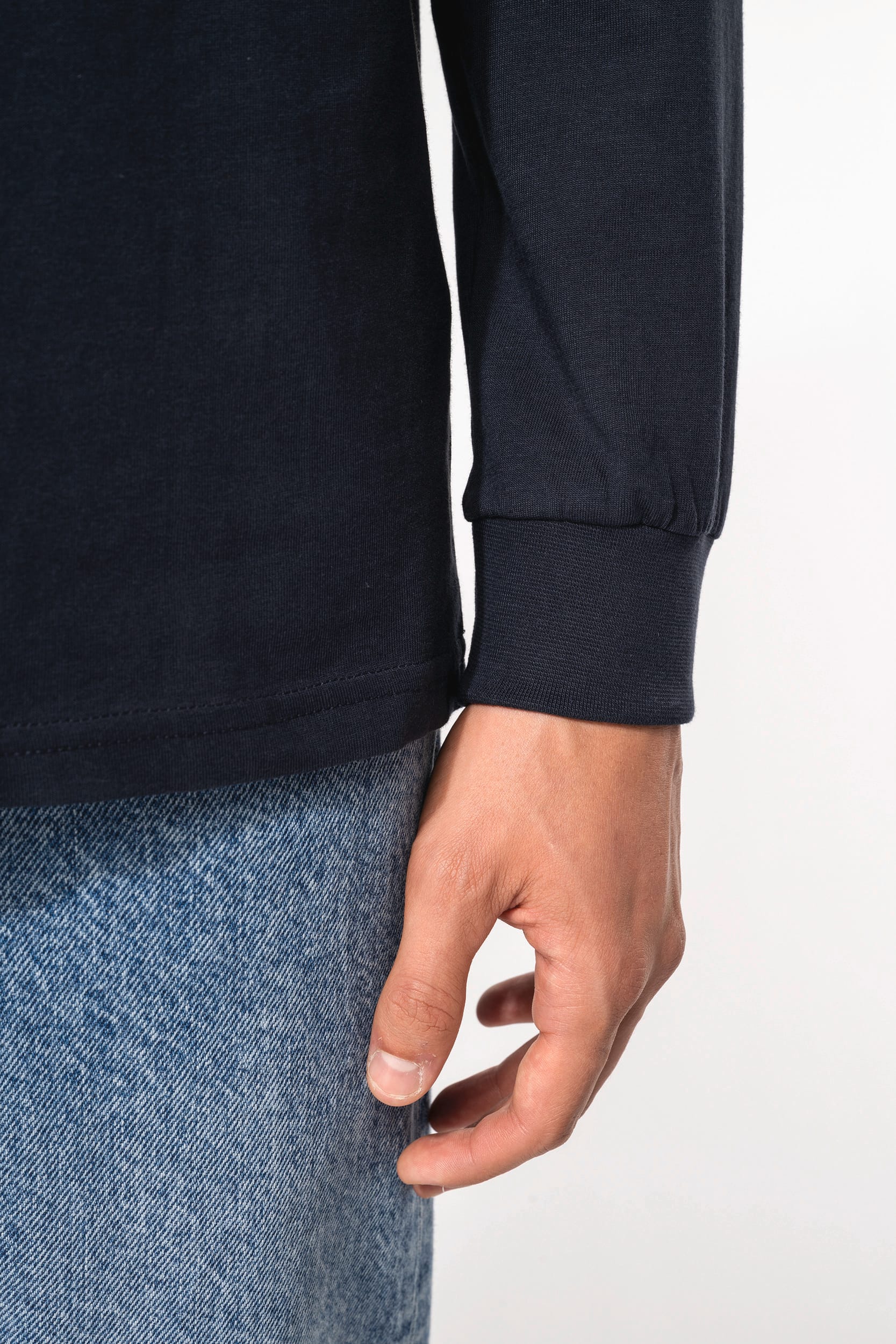 Polo jersey manches longues homme - Image 4