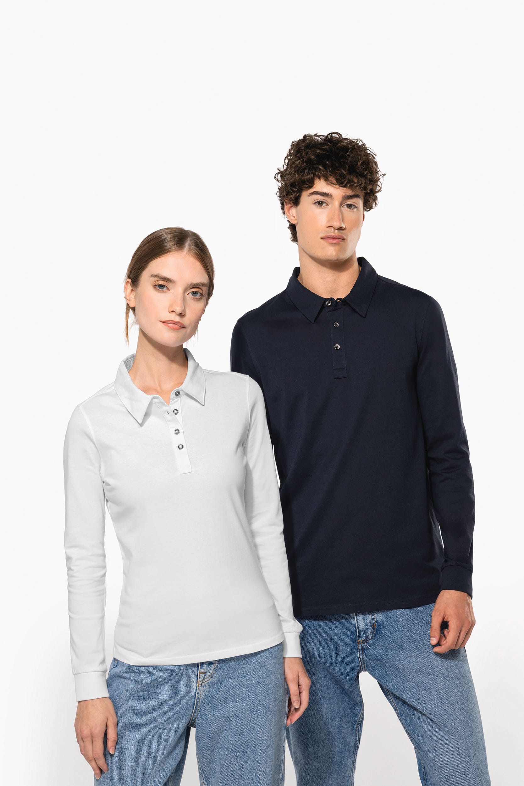 Polo jersey manches longues femme - Image 9